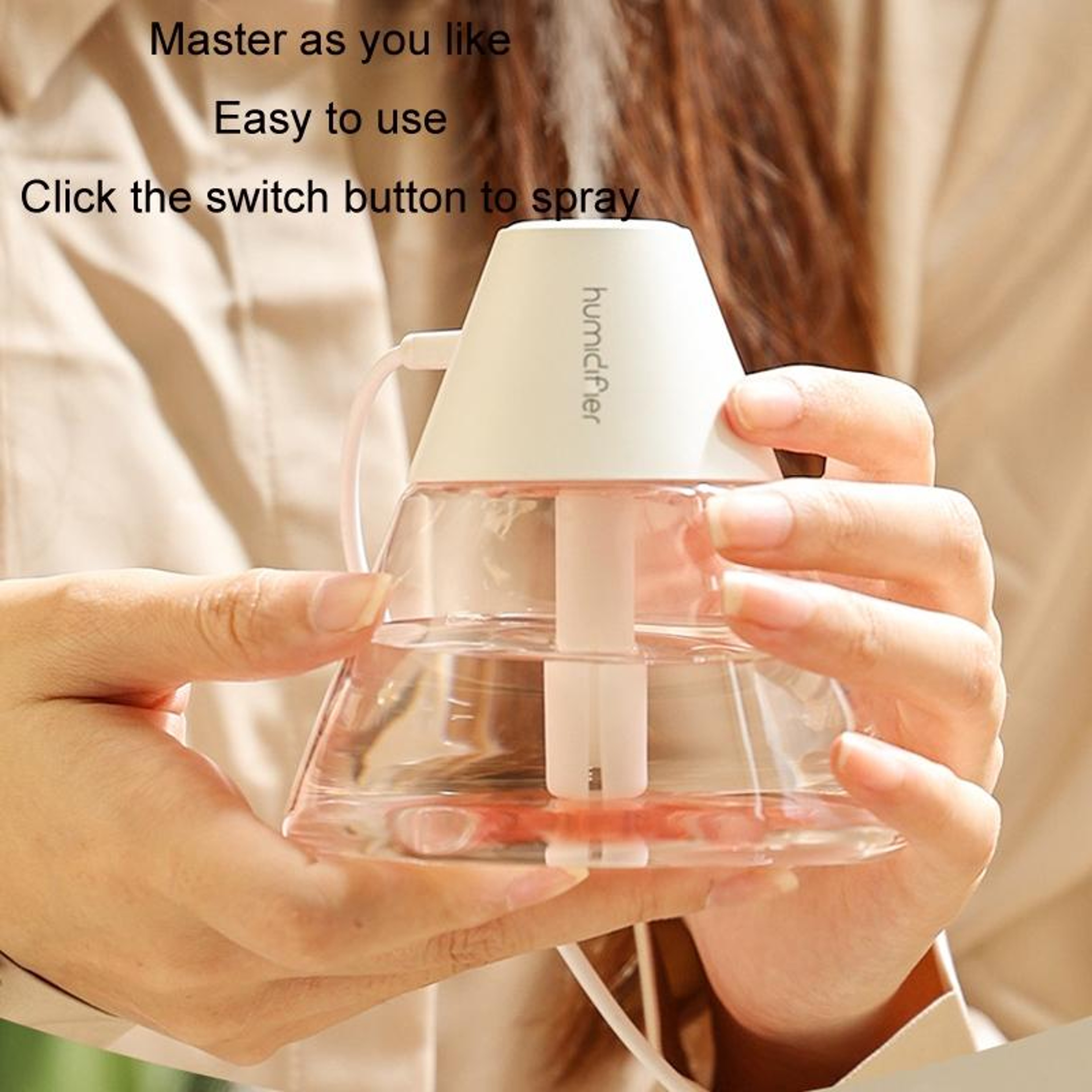 Volcano Mist Desktop Humidifier  Portable Air Purifier 3