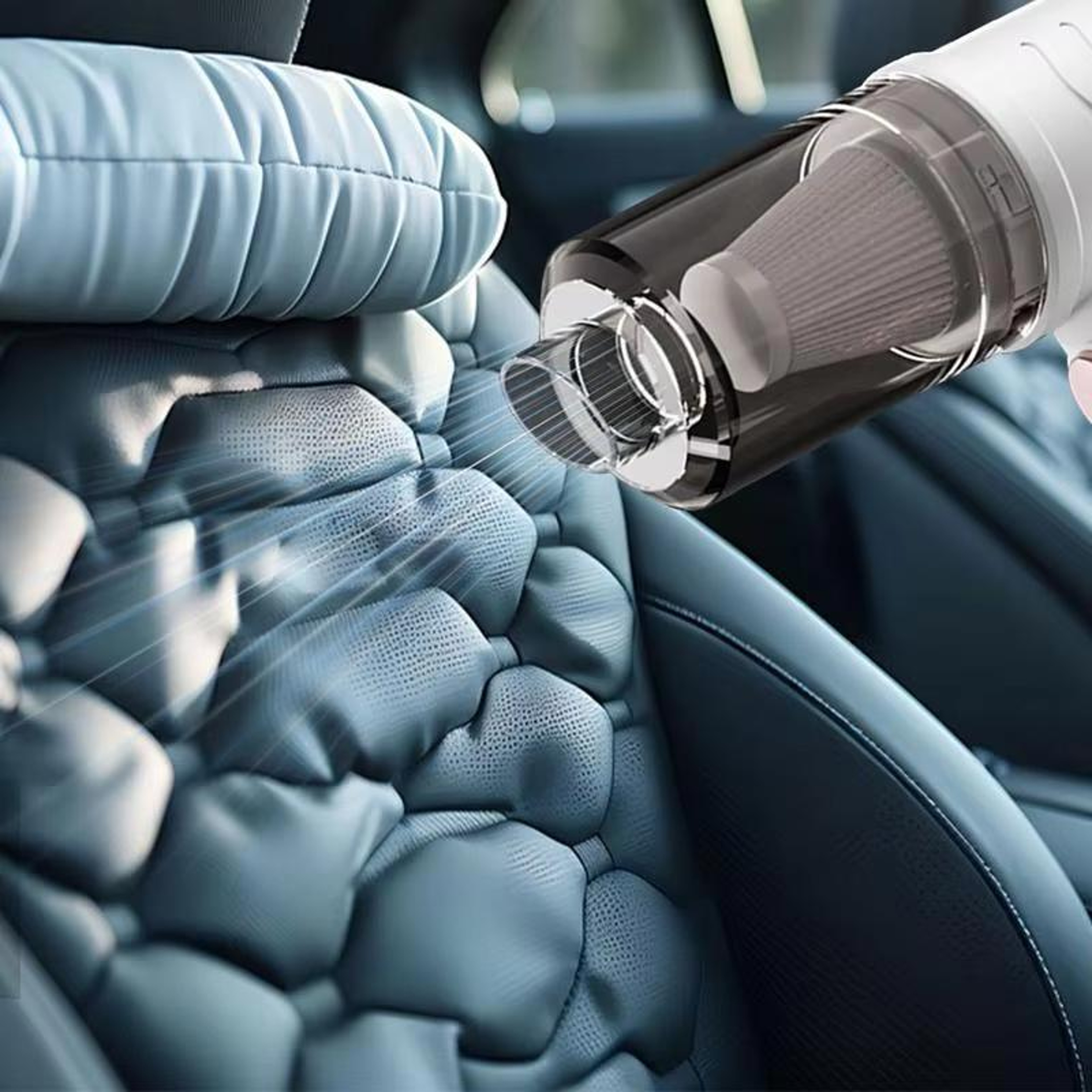Cordless Car Vacuum Cleaner Portable Handheld Mini Vacuum For Car Desk  Home 7