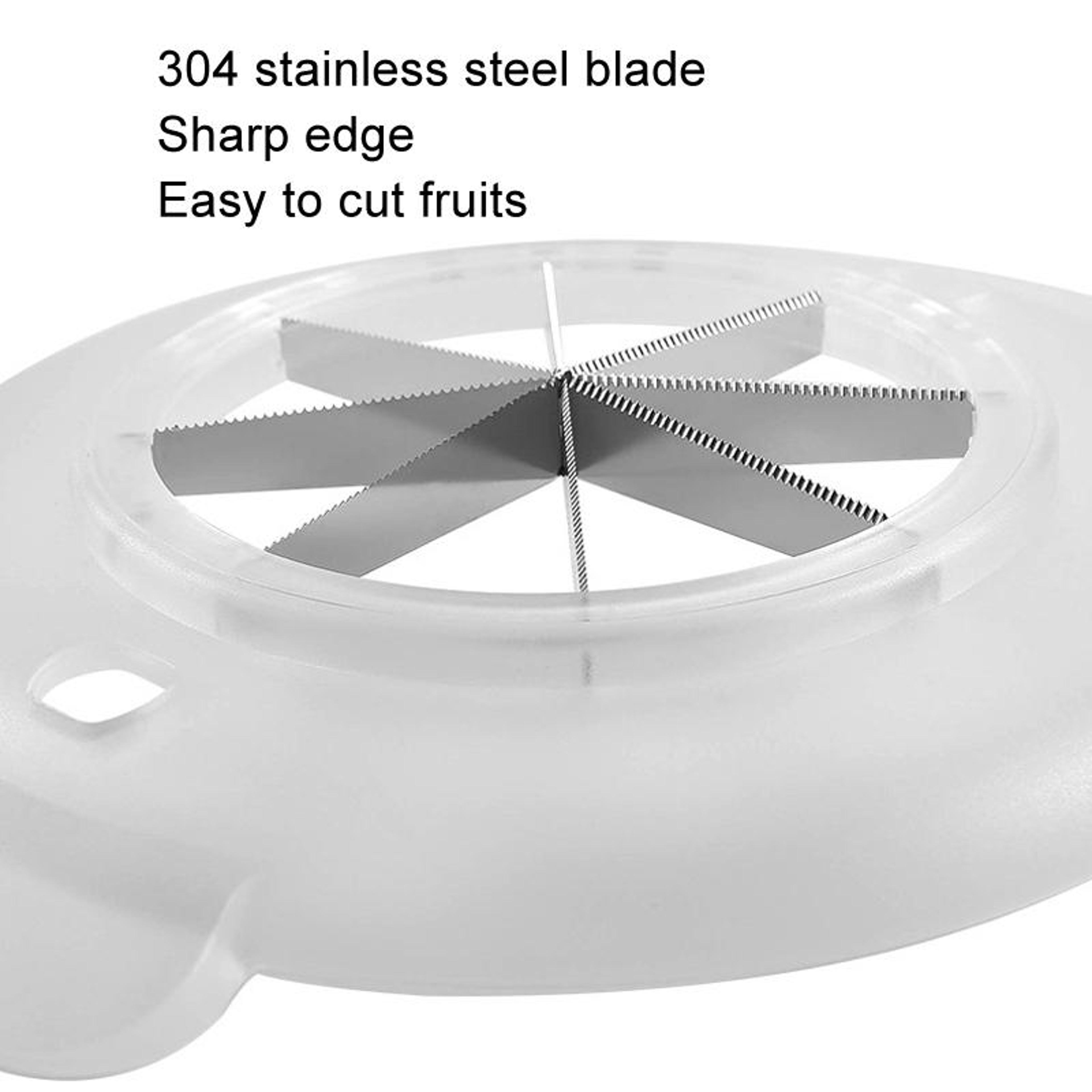 Premium Stainless Steel Apple Slicer  Fruit Corer Cutter For Fast Kitchen Prep 3