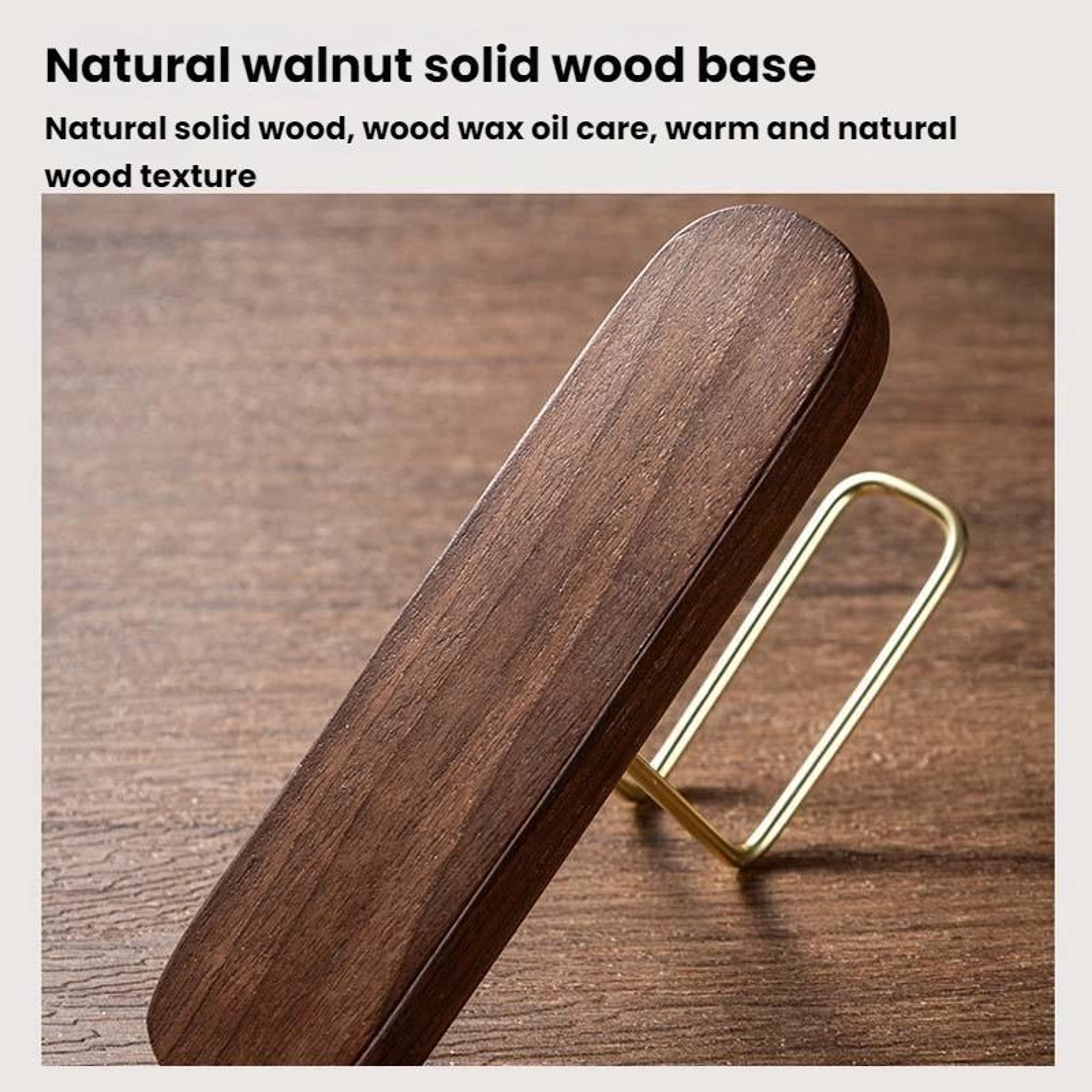 Walnut Wood Coffee Filter Holder Box Solid Wood Coffee Filter Holder For Organized Brewing 4
