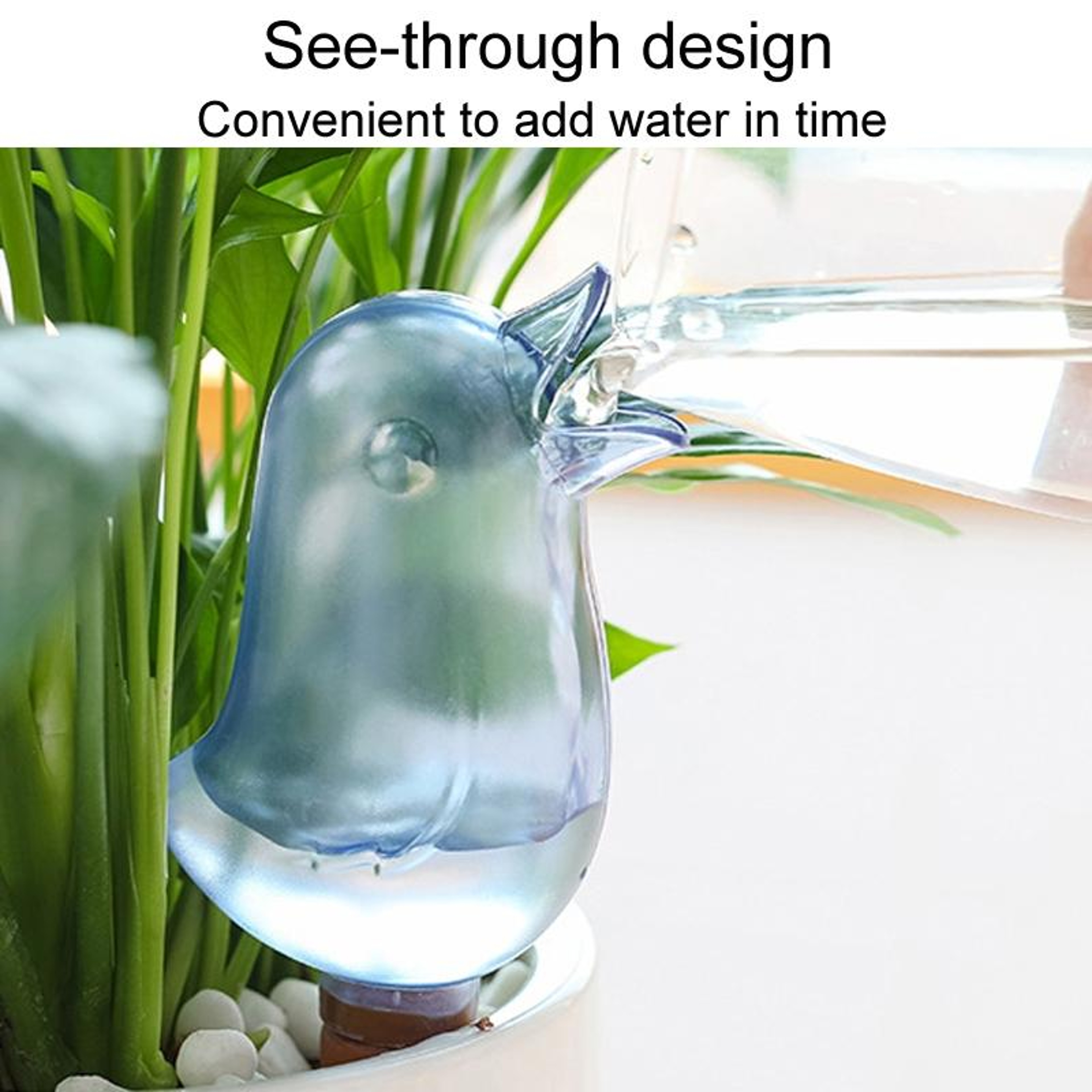 Bird Shaped Self Watering Plant Globe For Indoor  Outdoor Pots Automatic Plant Waterer 5