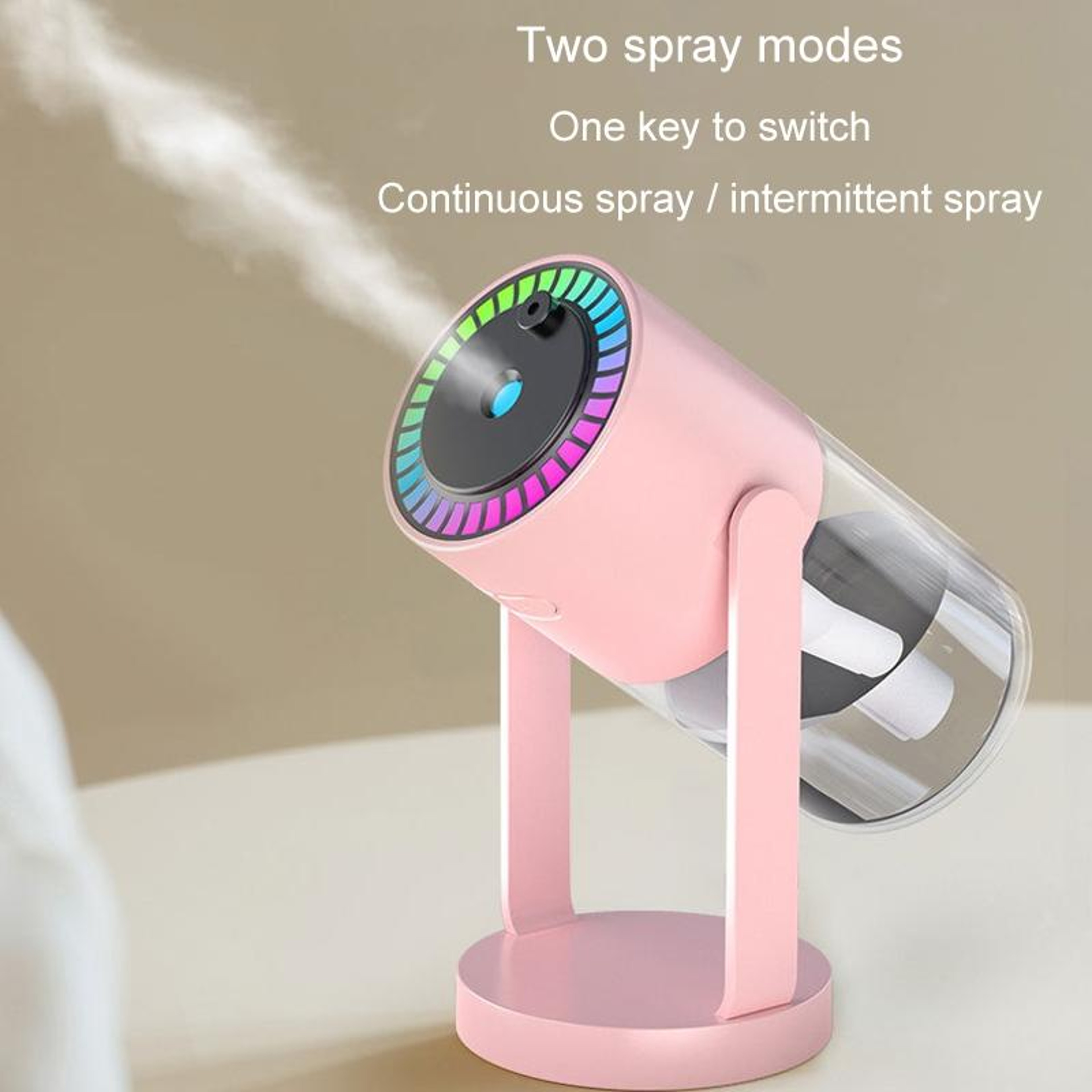 StarGlow USB Humidifier  Star Projector Humidifier For Car Bedroom  Office 280ml Cool Mist Diffuser 5