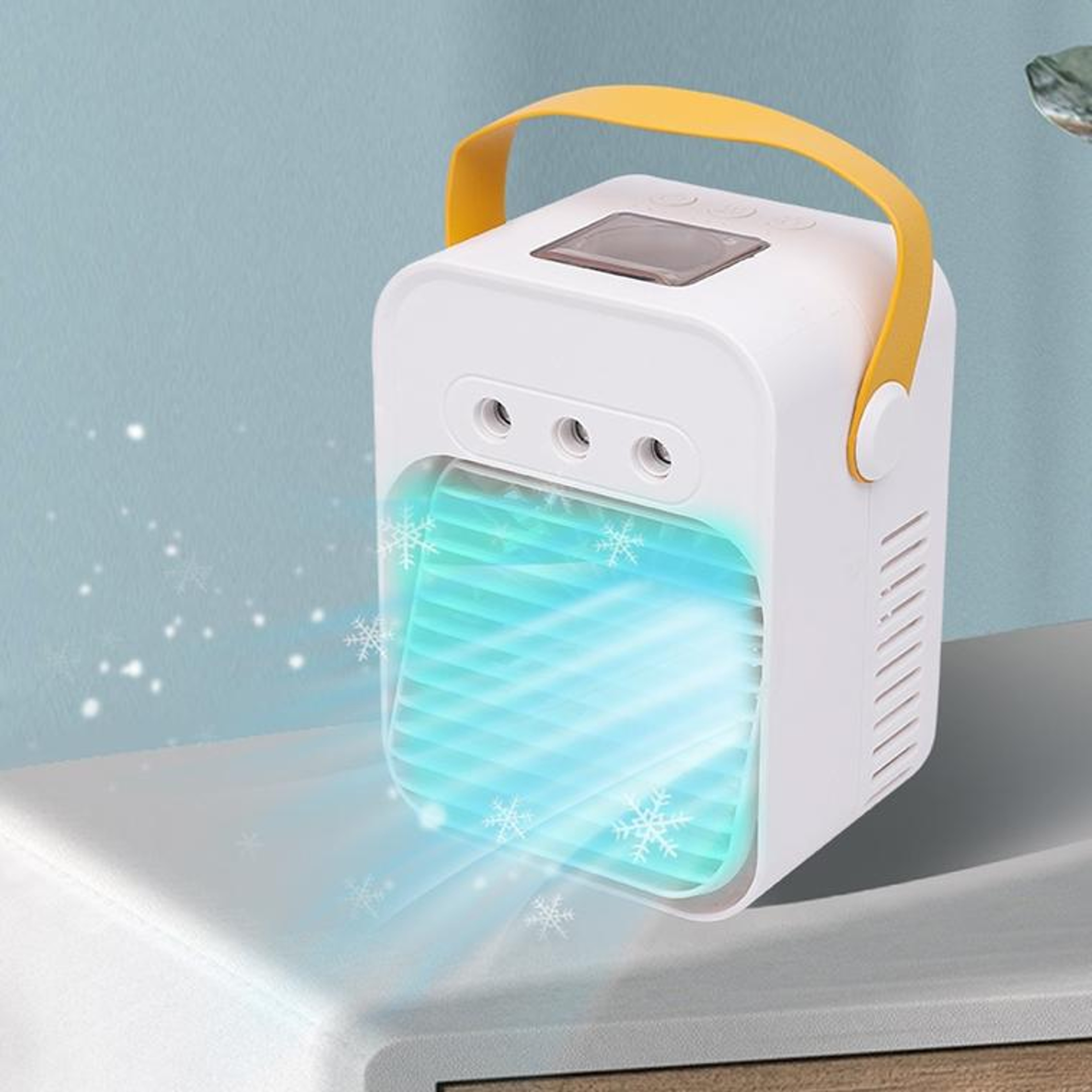 CoolMist Portable Air Conditioner  USB Desktop Air Cooler With Humidifier 0