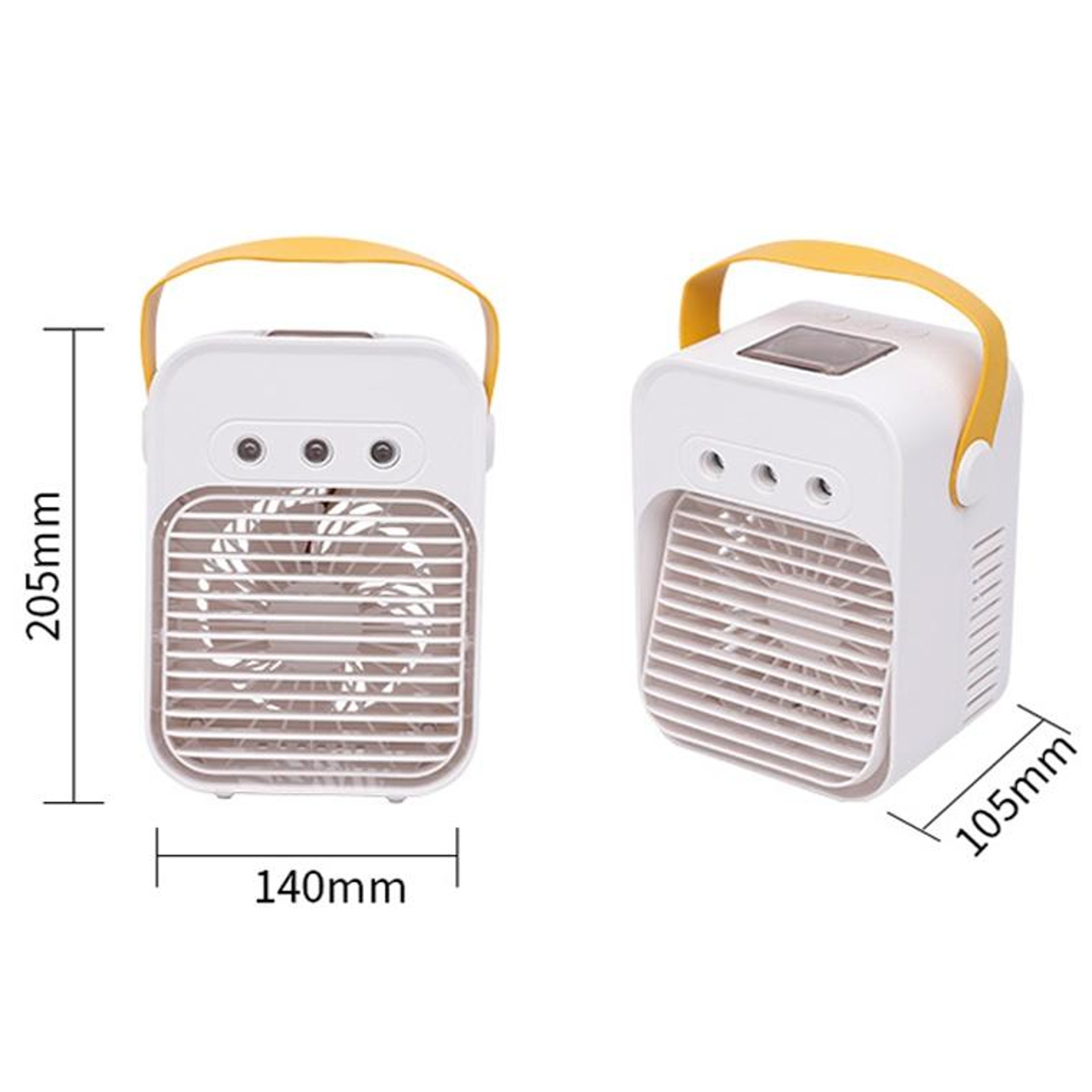 CoolMist Portable Air Conditioner  USB Desktop Air Cooler With Humidifier 2