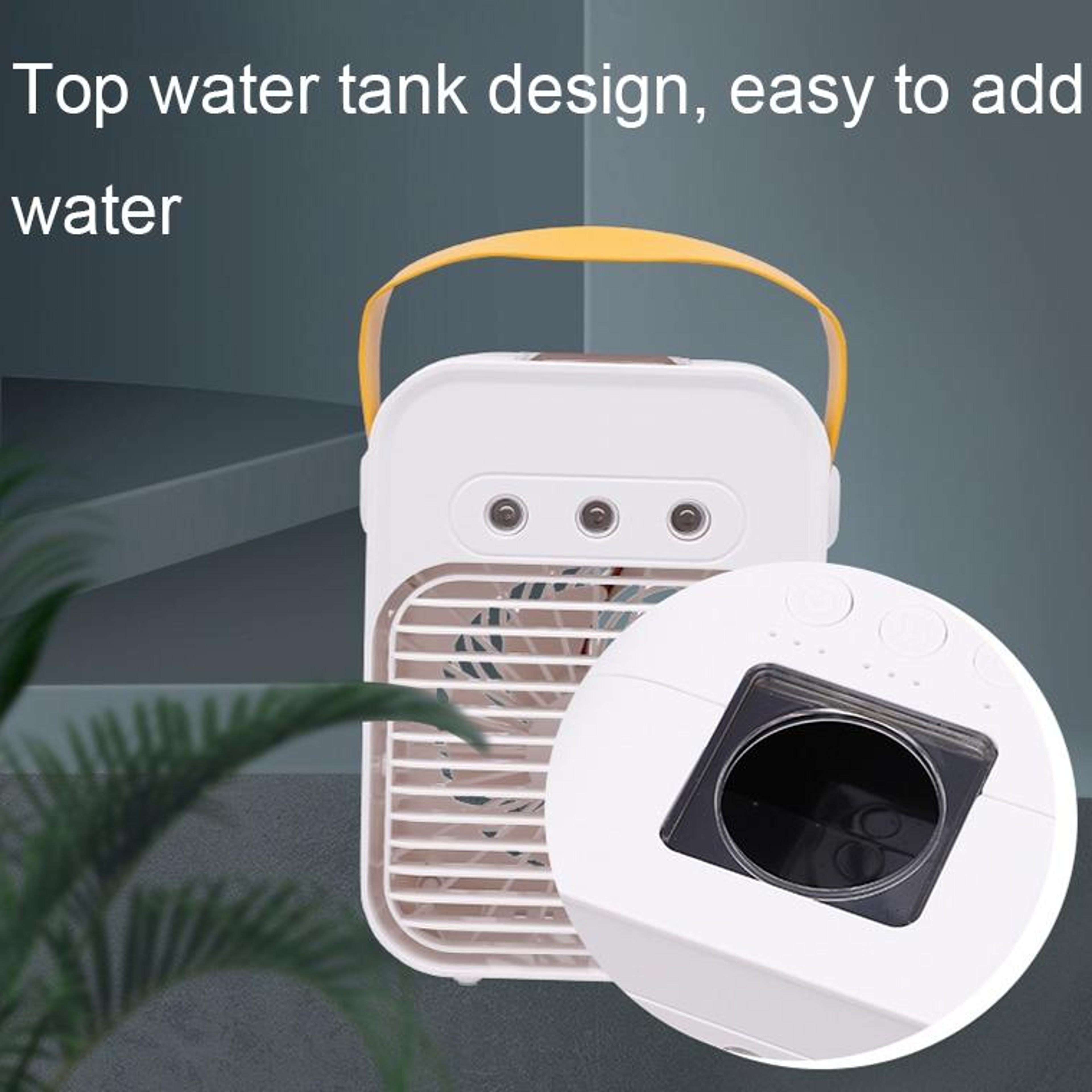 CoolMist Portable Air Conditioner  USB Desktop Air Cooler With Humidifier 5