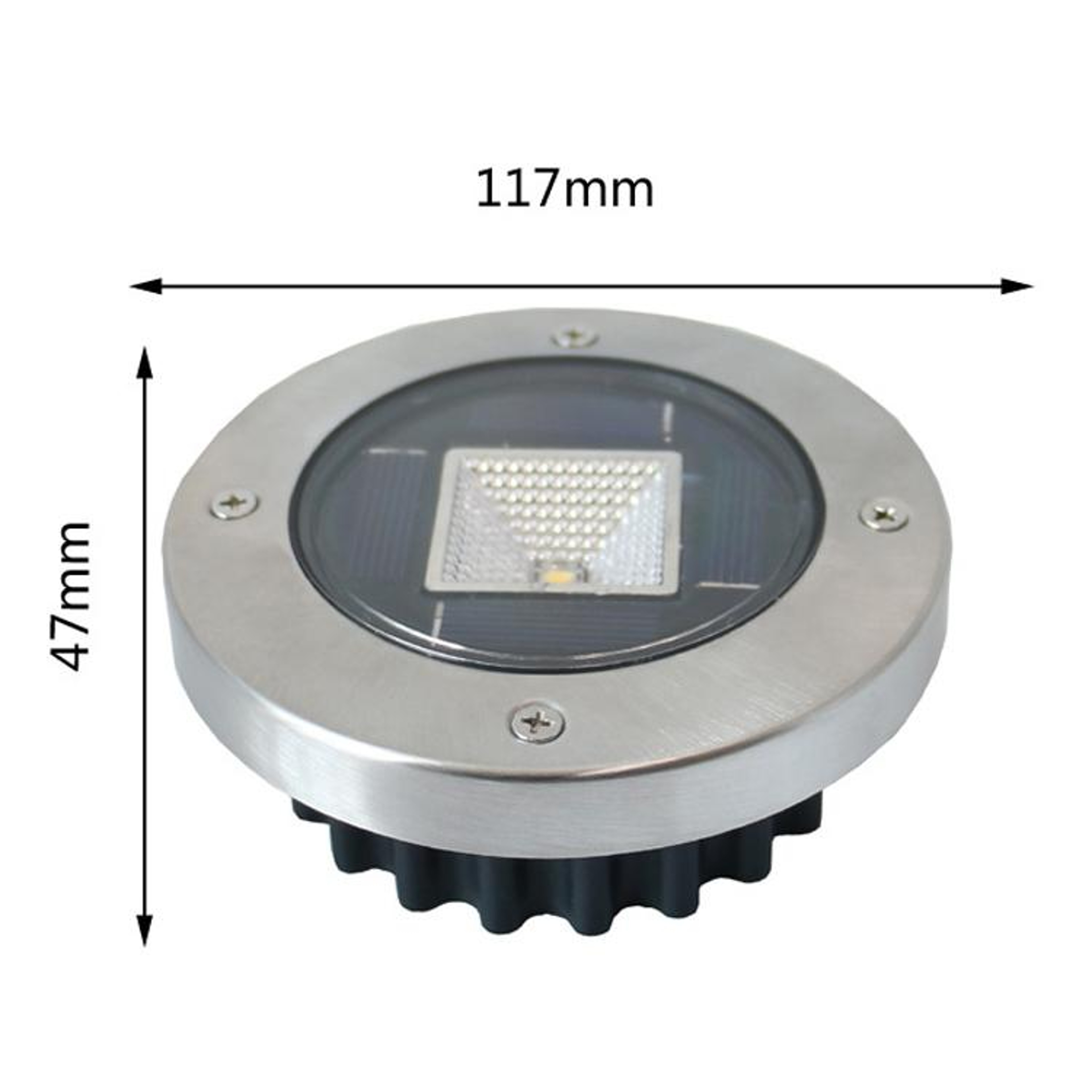 Solar Ground Lights Waterproof LED Garden Pathway Lighting For Outdoor Landscape Decor 3