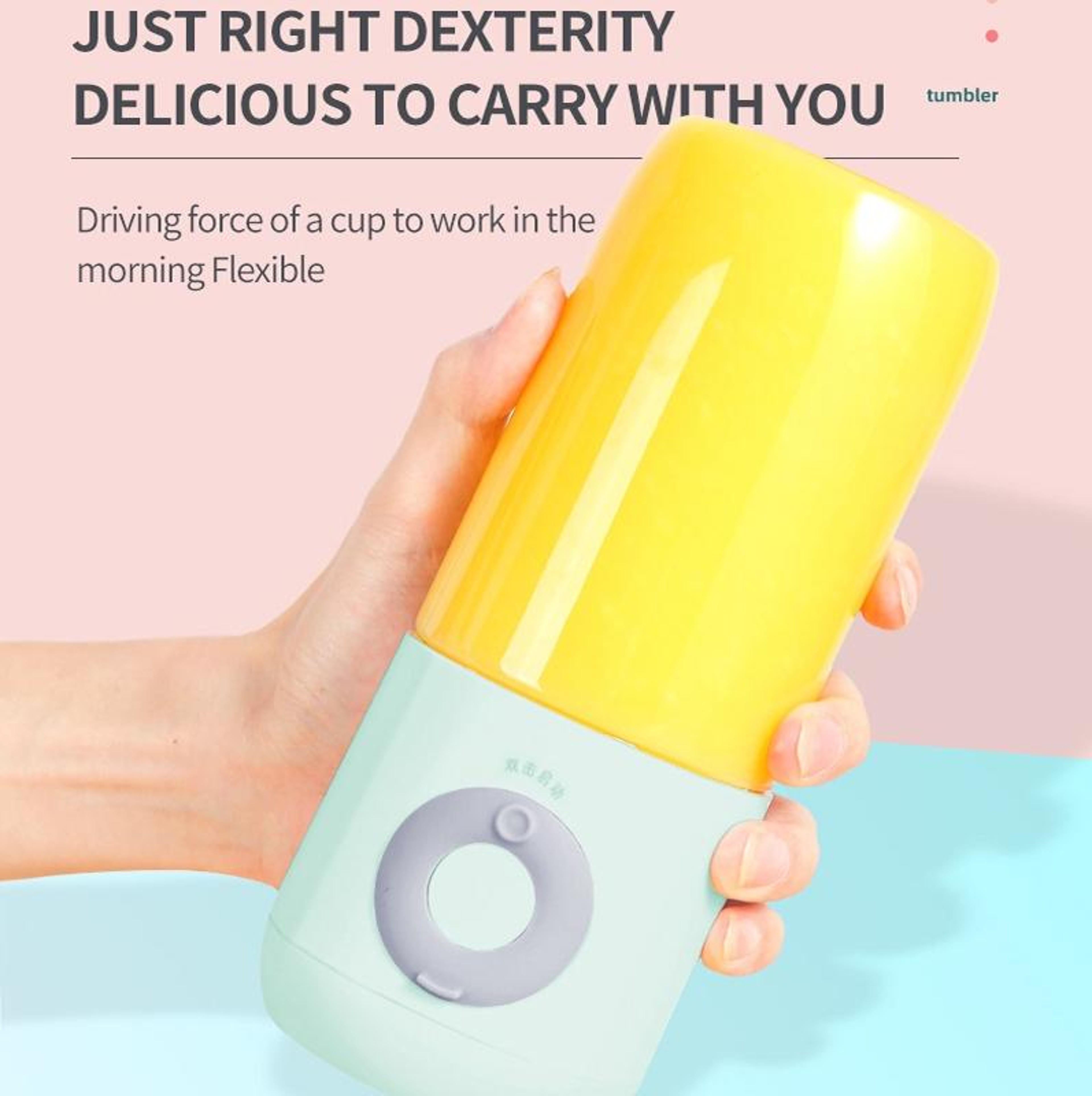 Portable Blender  USB Rechargeable Personal Smoothie Maker 500ml 1
