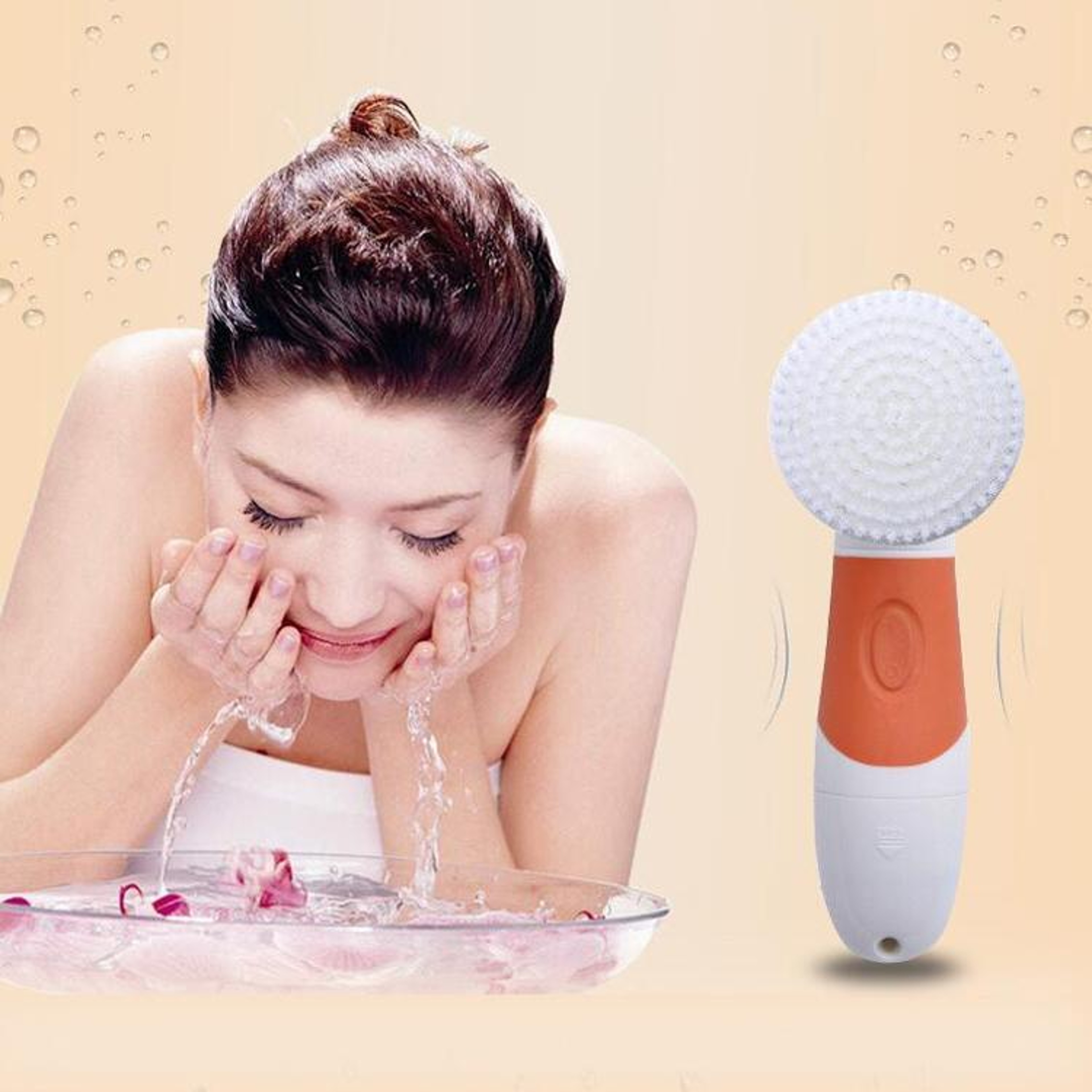4 In 1 Electric Facial Cleansing Brush  Deep Pore Skin Care Device 7