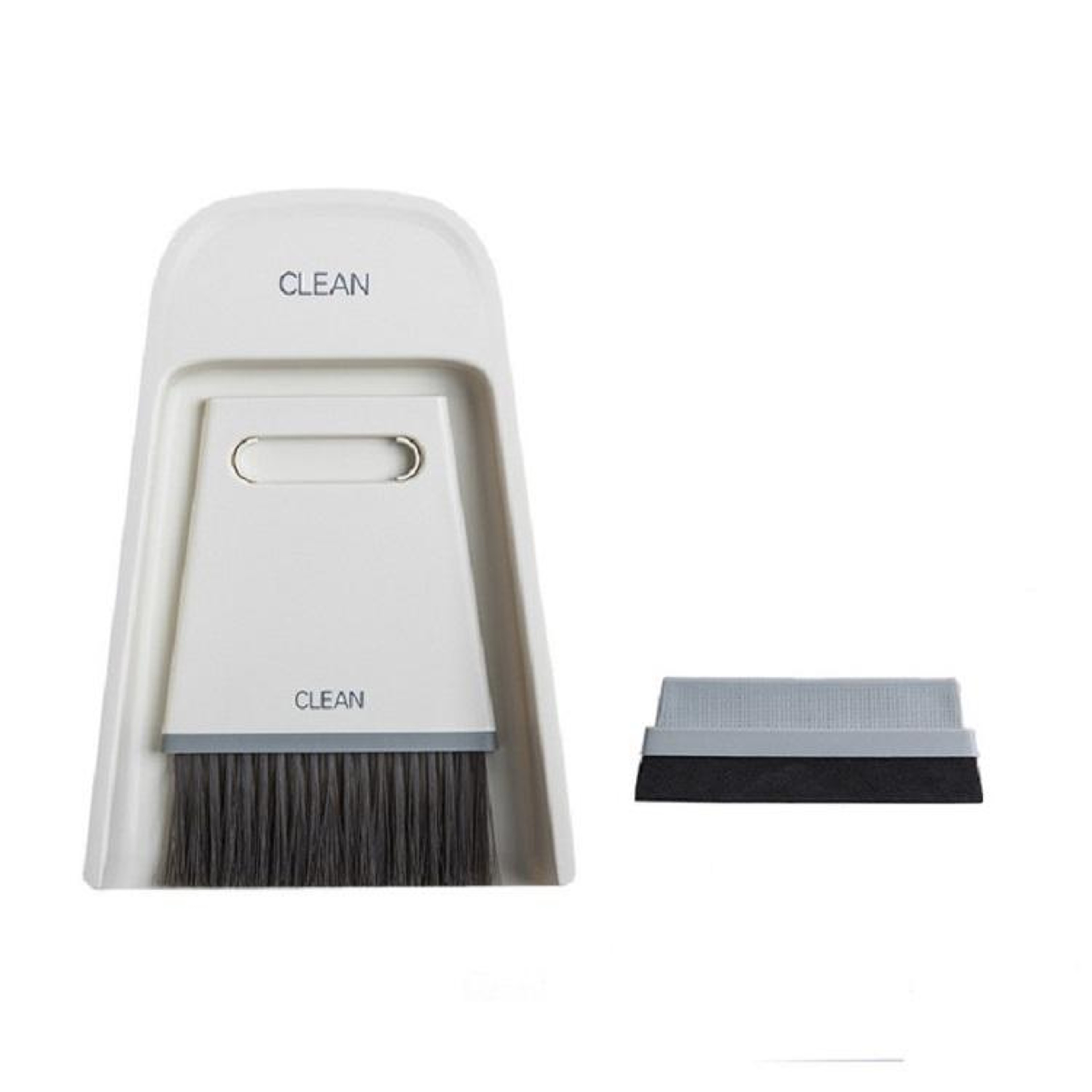 Dual Head Desktop Cleaning Brush  Dustpan Set For Wet  Dry Surface Cleaning 2