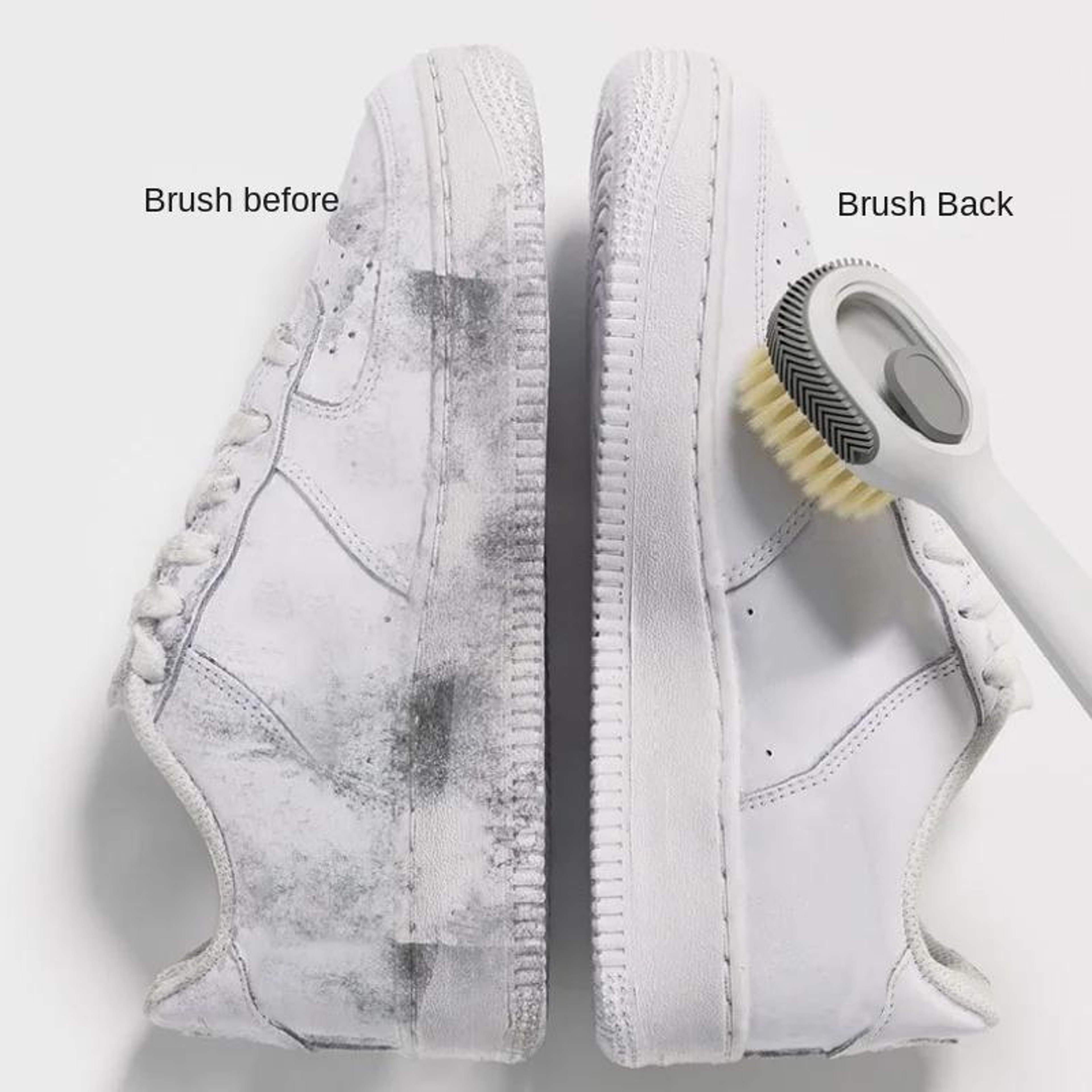 Liquid Dispensing Shoe  Laundry Cleaning Brush With Soft Bristles And Silicone Scrubber 5