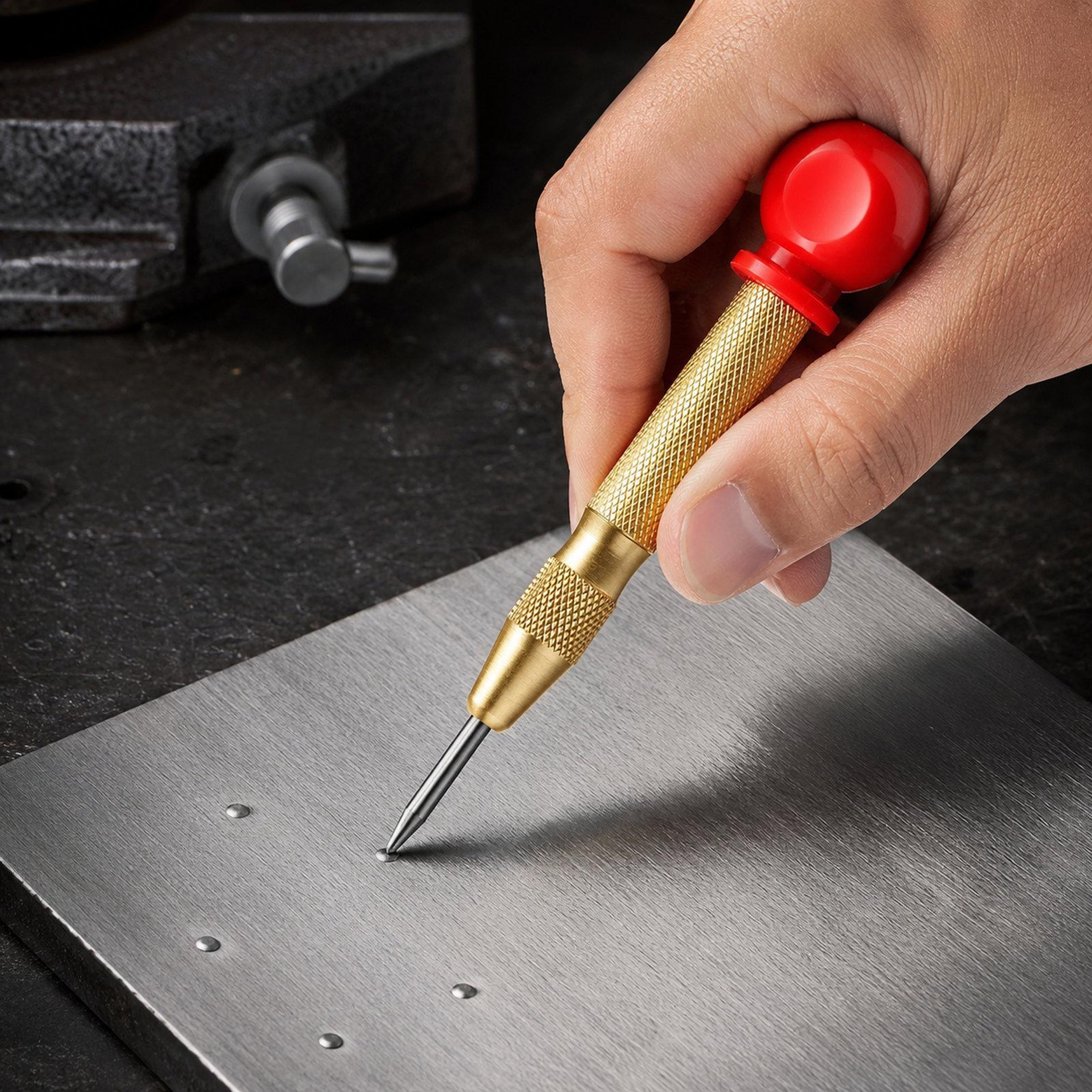 AutoMark Pro Automatic Center Punch Drill Hole Locator 0
