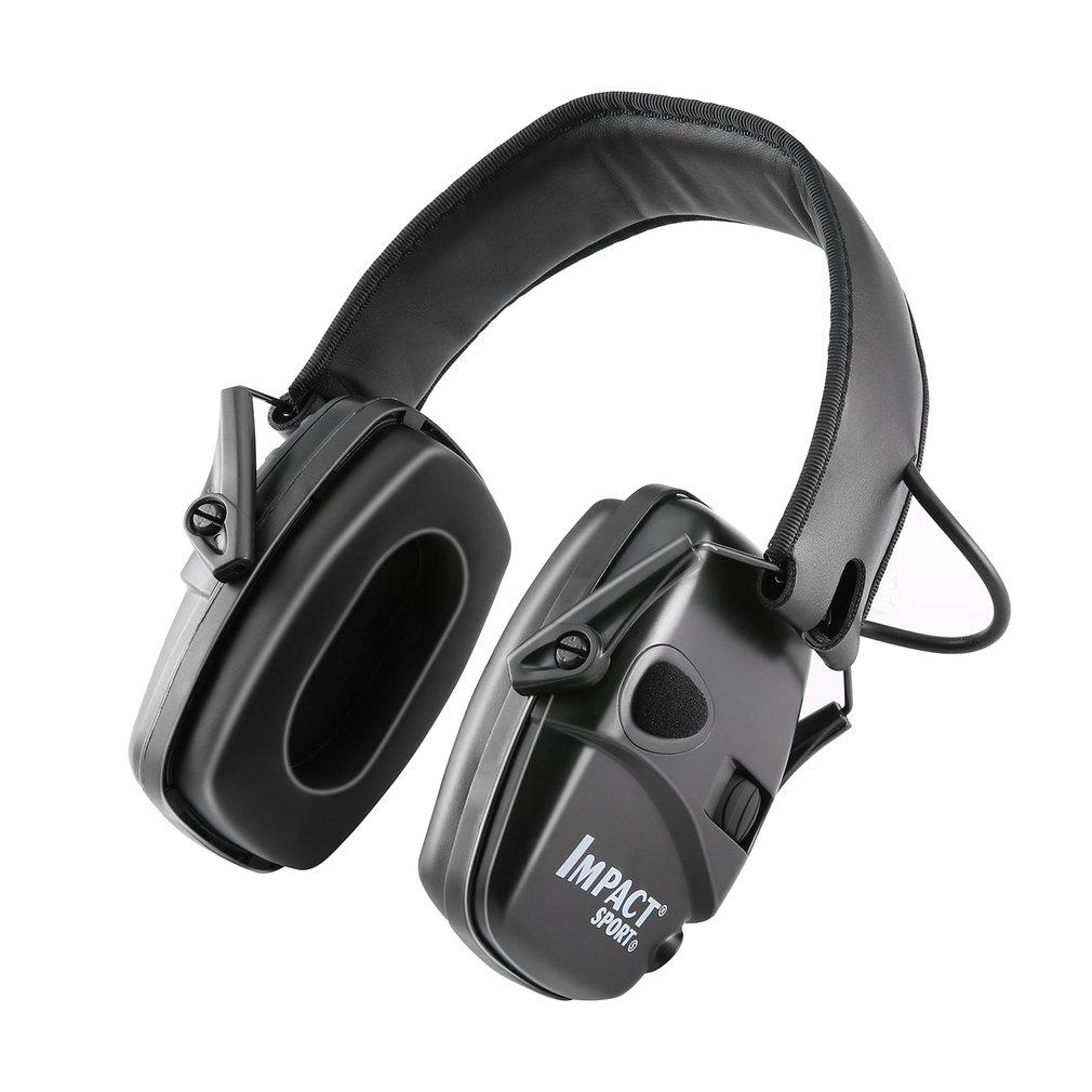 ProShield Electronic Hearing Protection Earmuffs With Sound Amplification  Audio Input 0
