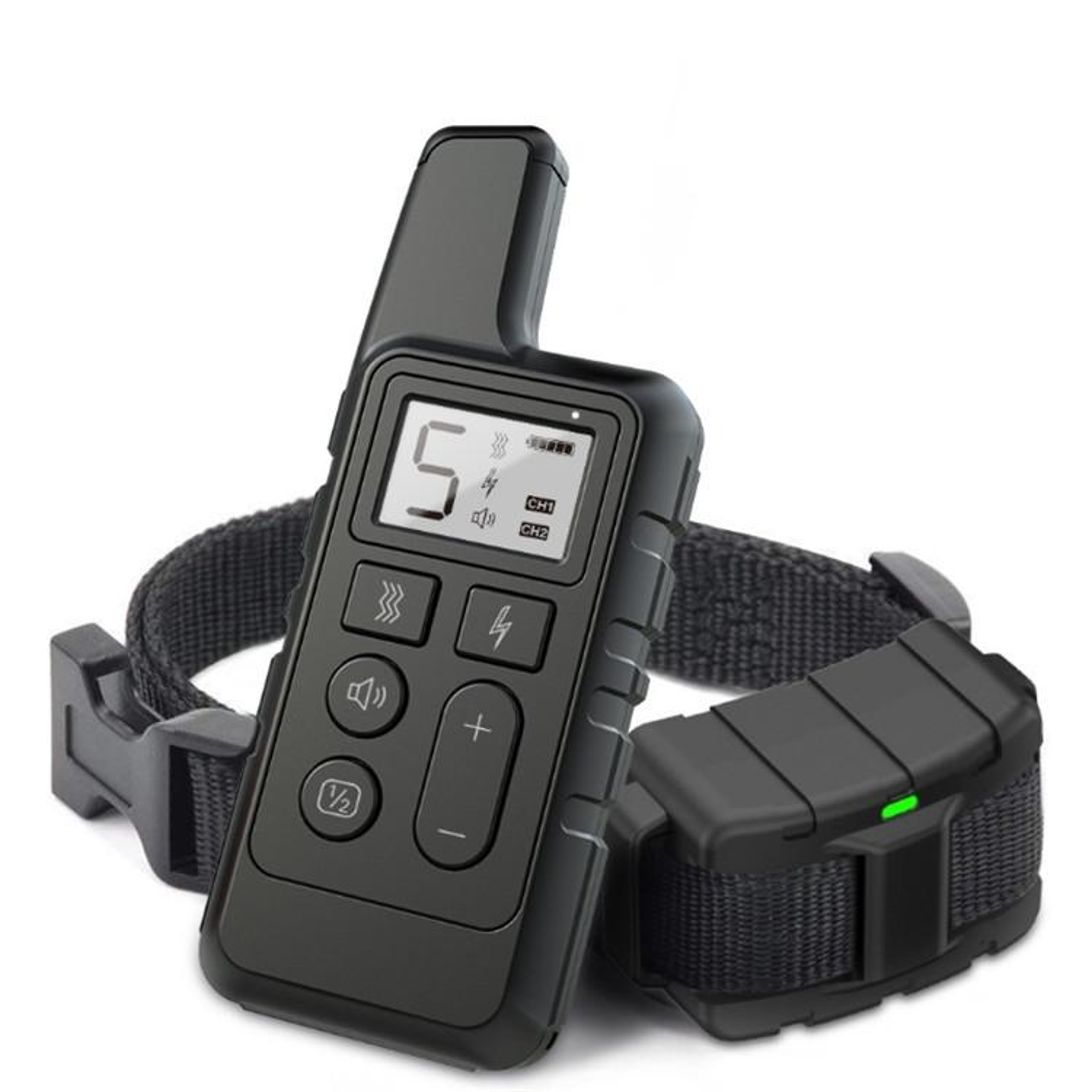 500m Dog Training Collar With Remote Control Waterproof Bark Correction System 0
