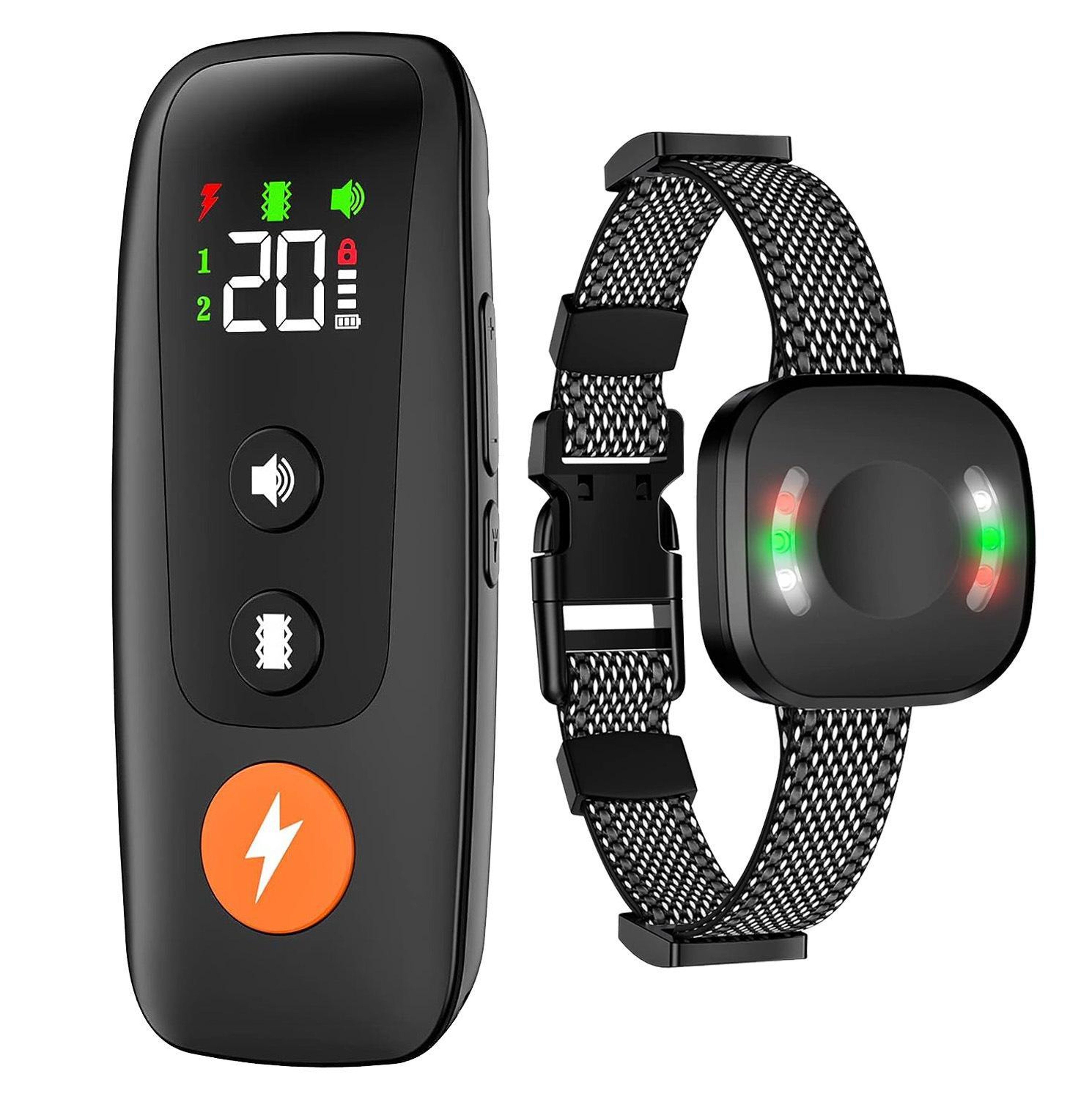 Remote Control Dog Training Collar With 800m Range  Waterproof Rechargeable Design 0