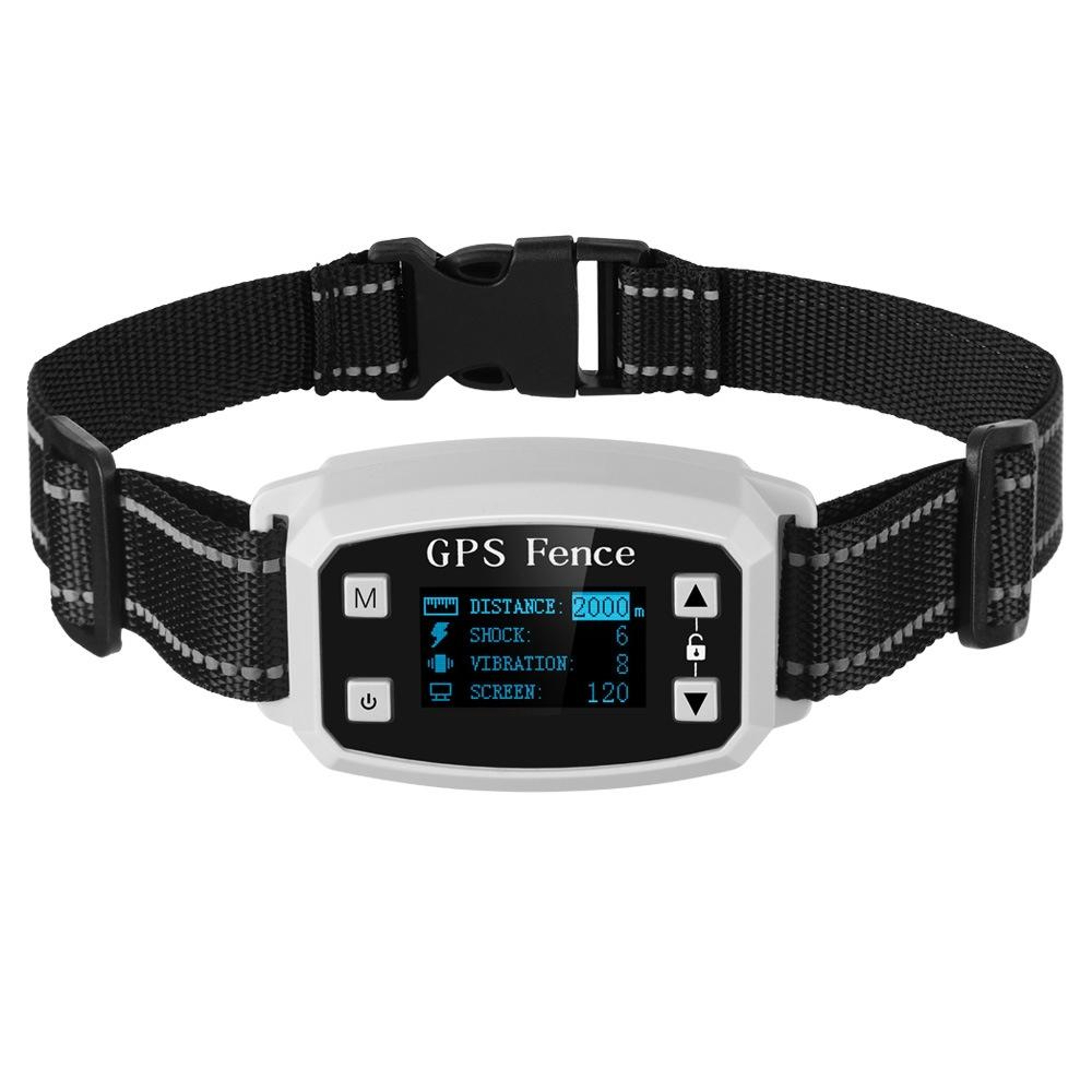 SafeBound GPS Dog Fence  Training Collar With OLED Display 0