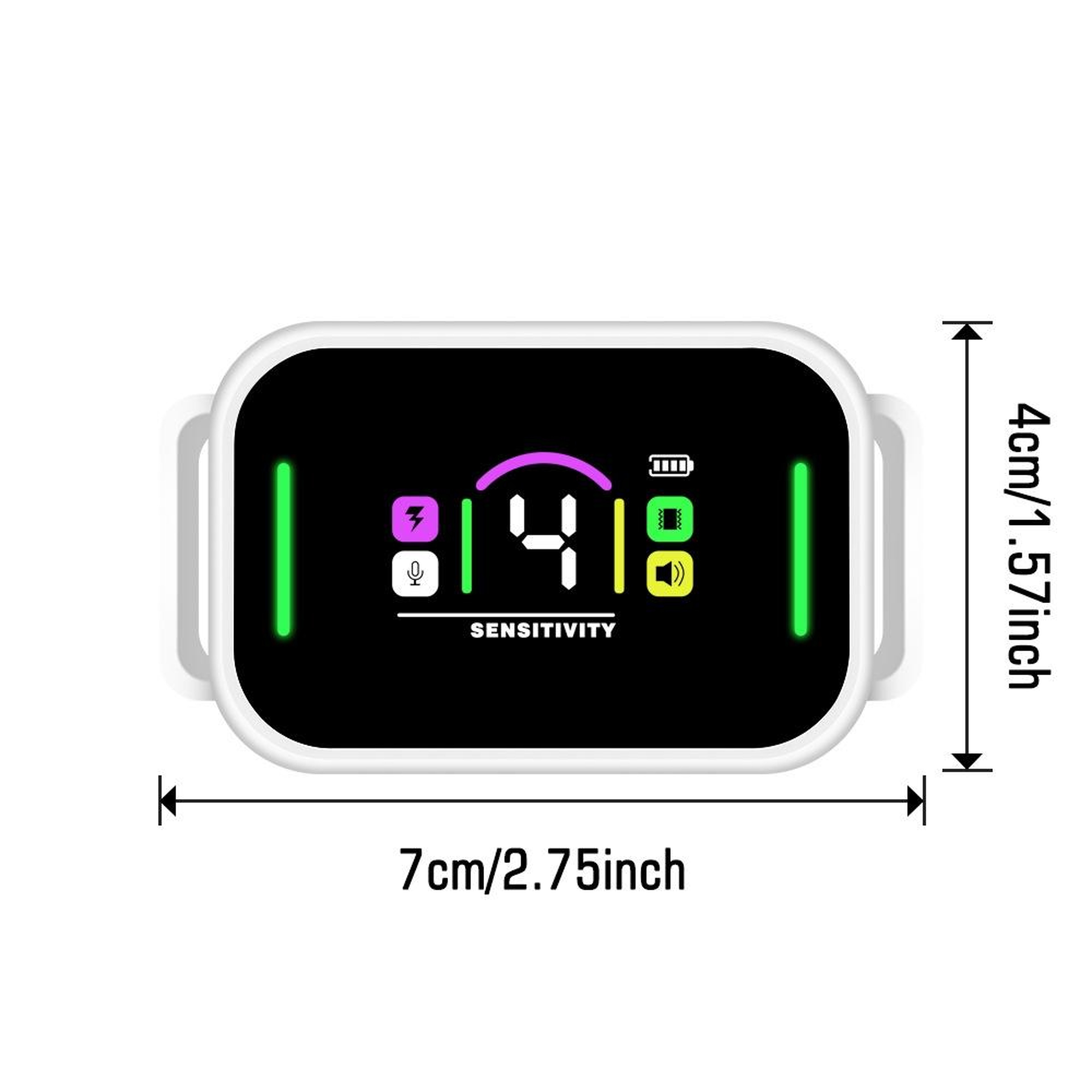 Smart Color Screen Anti Bark Dog Trainer Rechargeable Waterproof Bark Control Collar 5