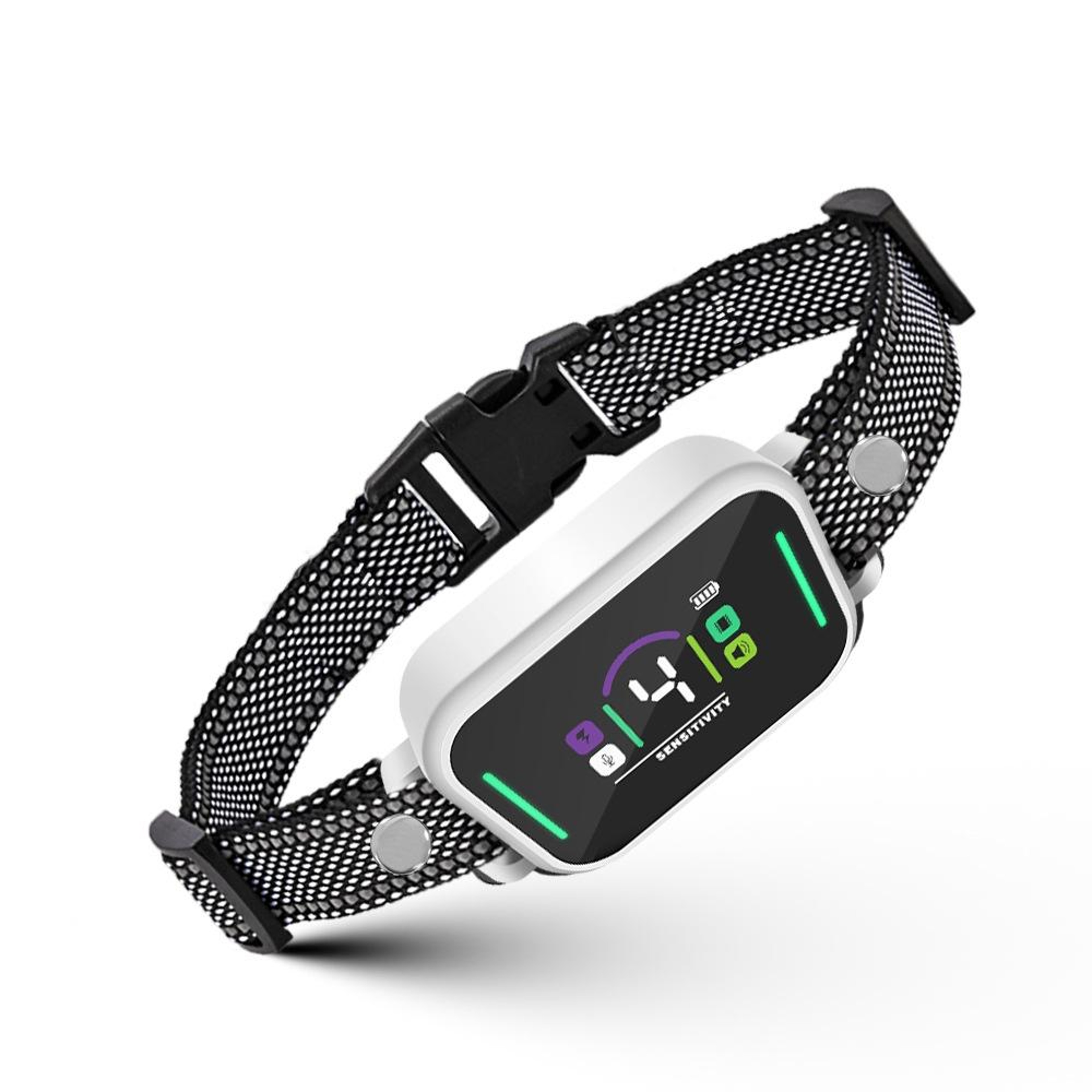 Smart Color Screen Anti Bark Dog Trainer Rechargeable Waterproof Bark Control Collar 8