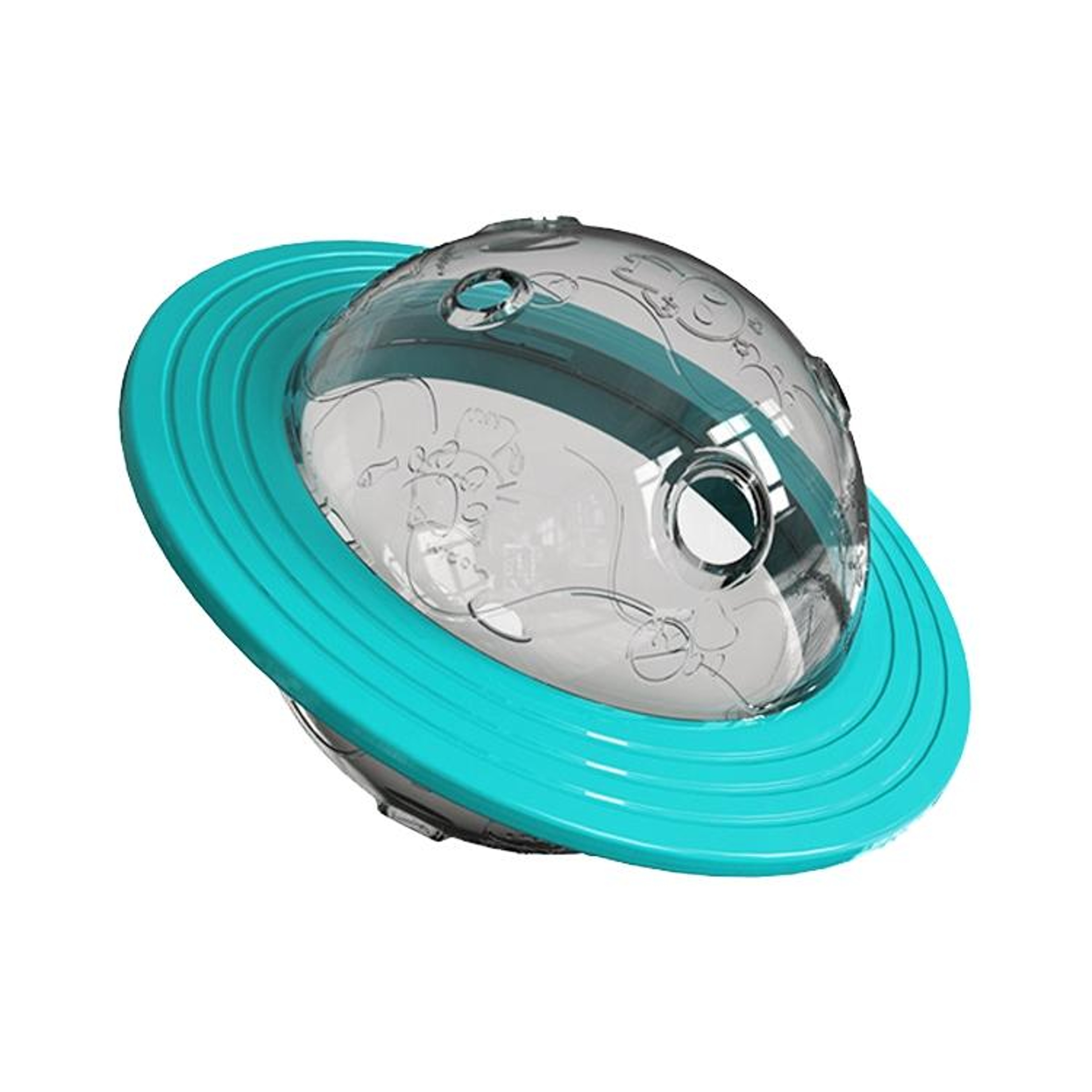 Interactive Flying Disc Treat Dispensing Toy For Dogs  Cats Treat Dispensing Toy Flying Disc 4