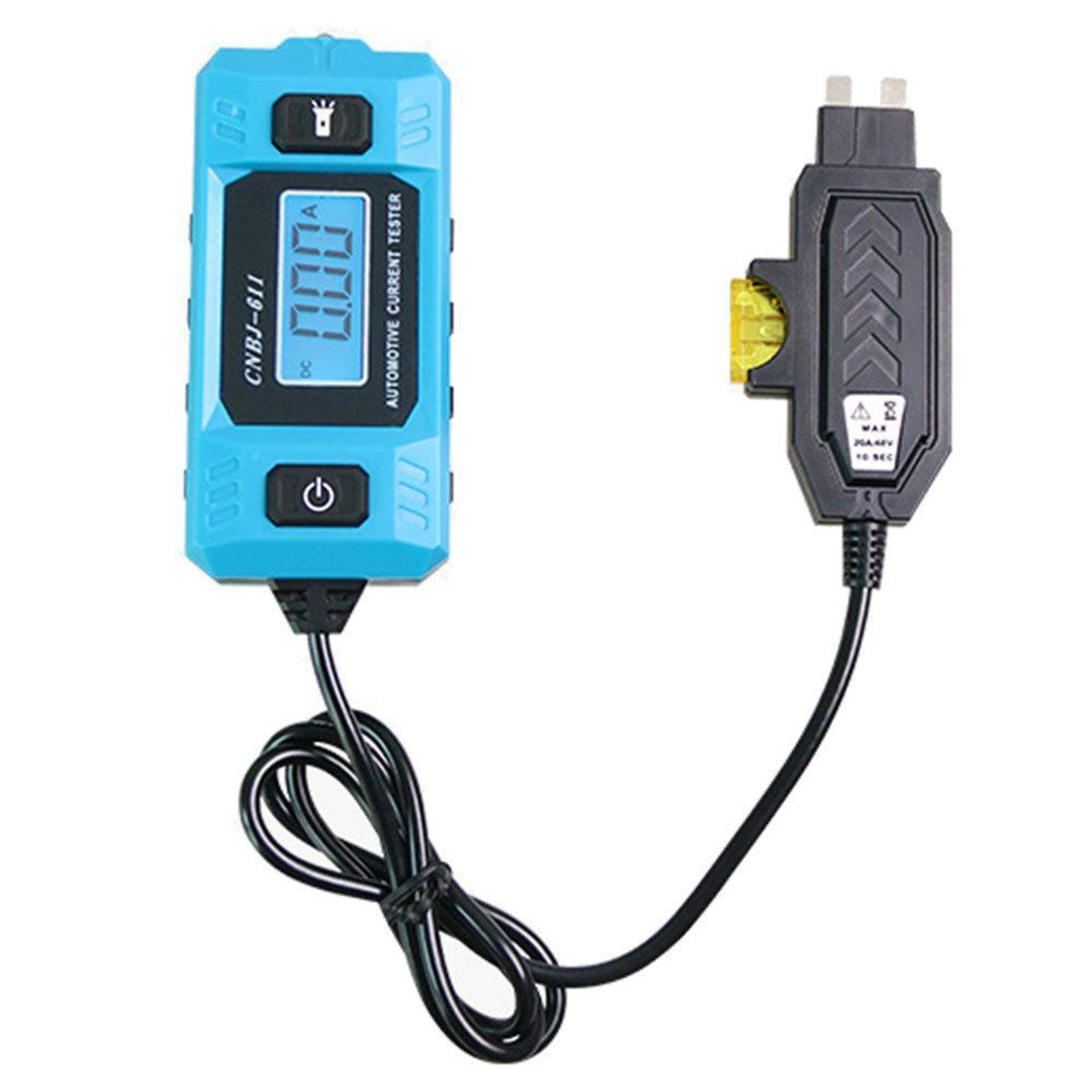 CNBJ 611 Automotive Fuse Current Tester With LED Light  LCD Display For Blade Fuses 10