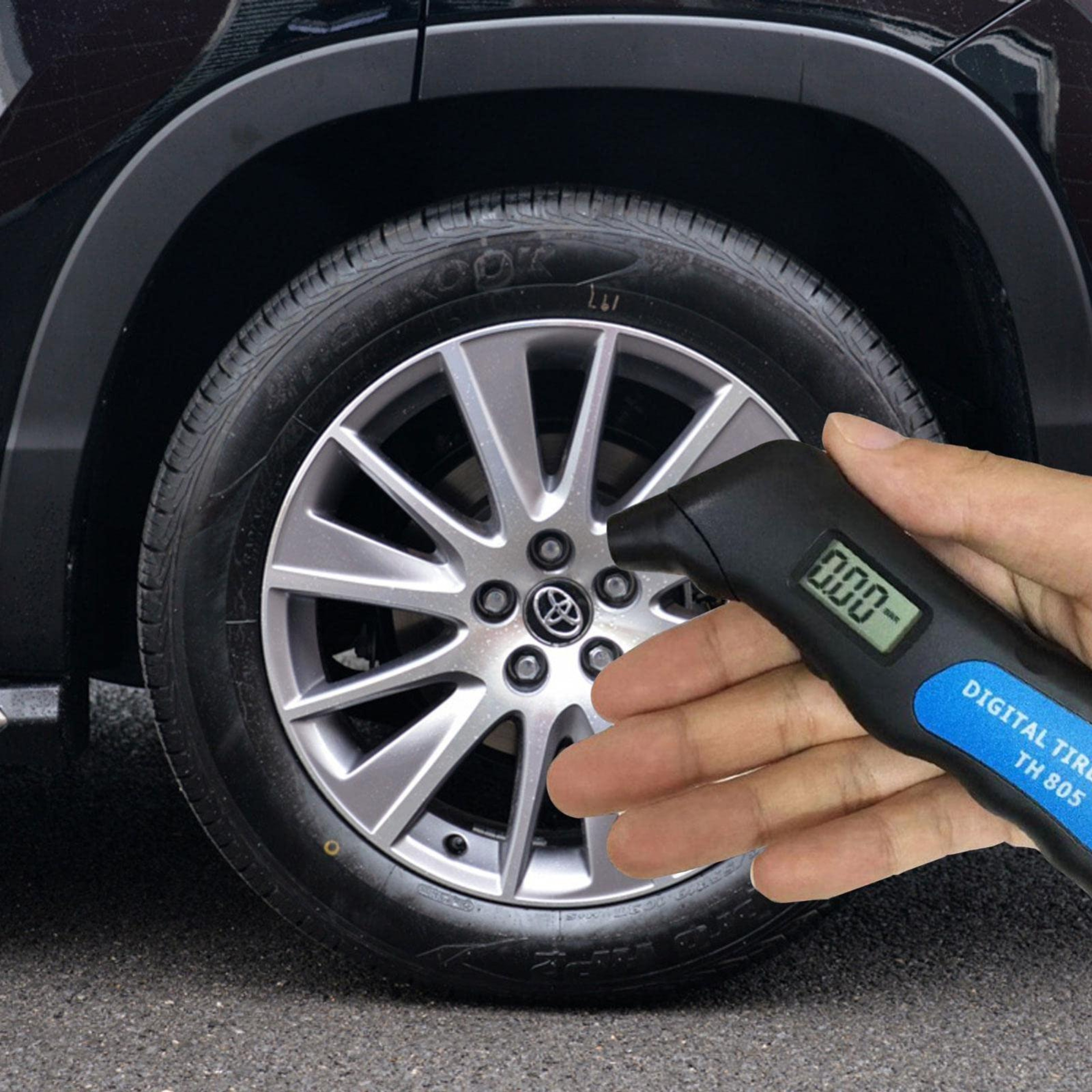 TH805 Digital Tire Pressure Gauge Wireless High Precision PSI  BAR Tire Pressure Monitor 0