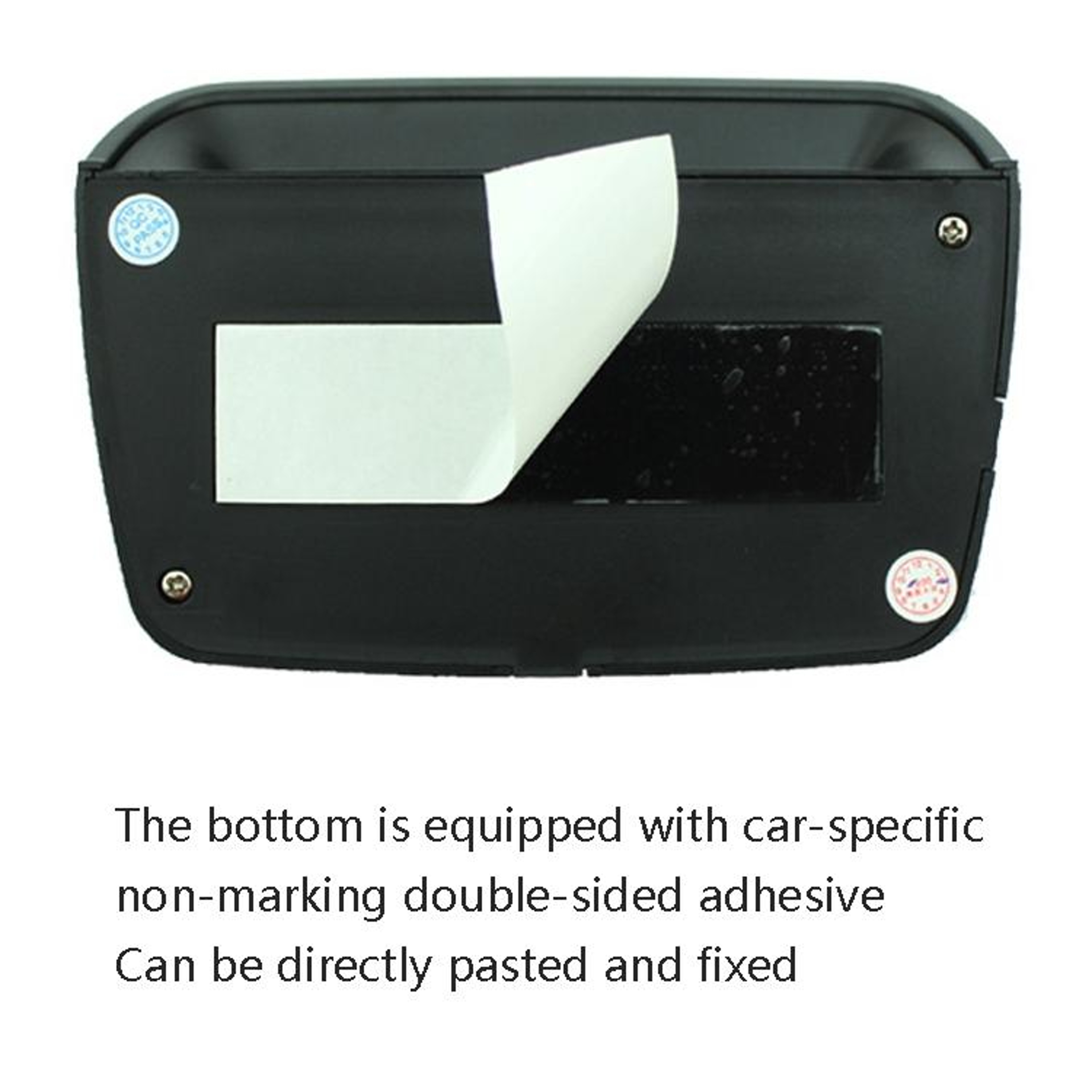 Solar Powered Car Dashboard Clock With Temperature Display And Auto Night Light 8