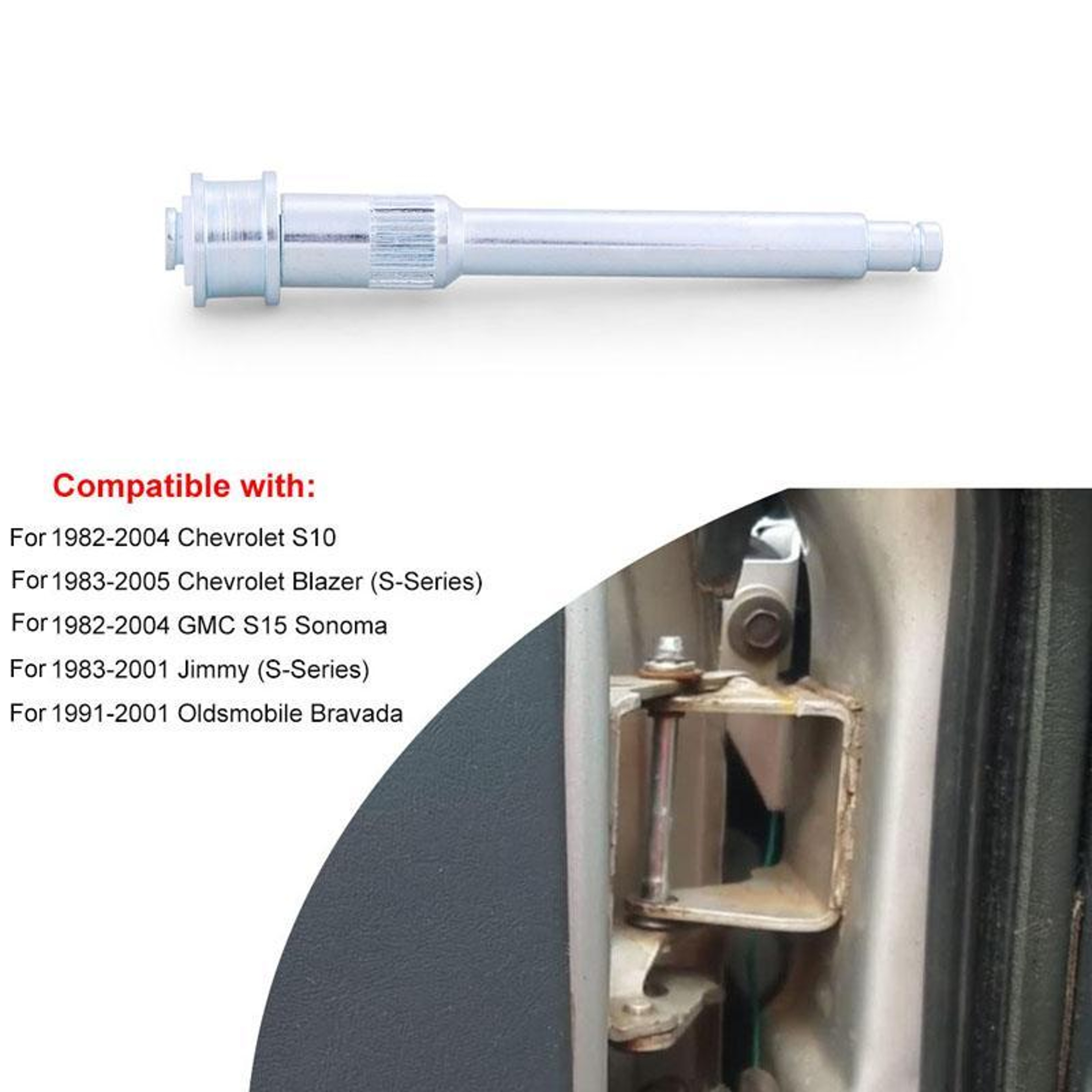 Heavy Duty Door Hinge Repair Kit With Needle Roller Pin 4
