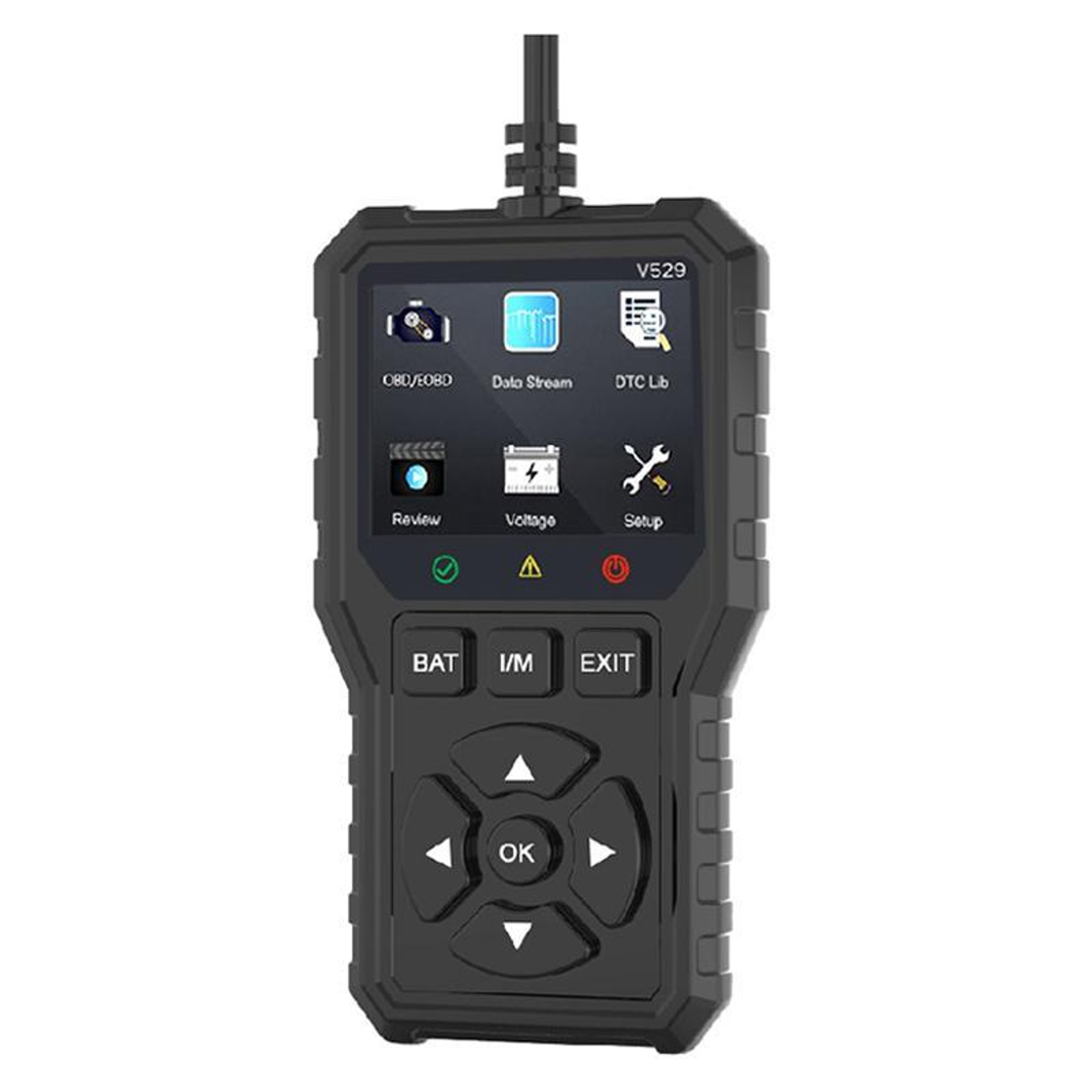 FOXSUR V529 OBD2 Scanner Car Diagnostic Tool With Live Data  Engine Code Reader 0