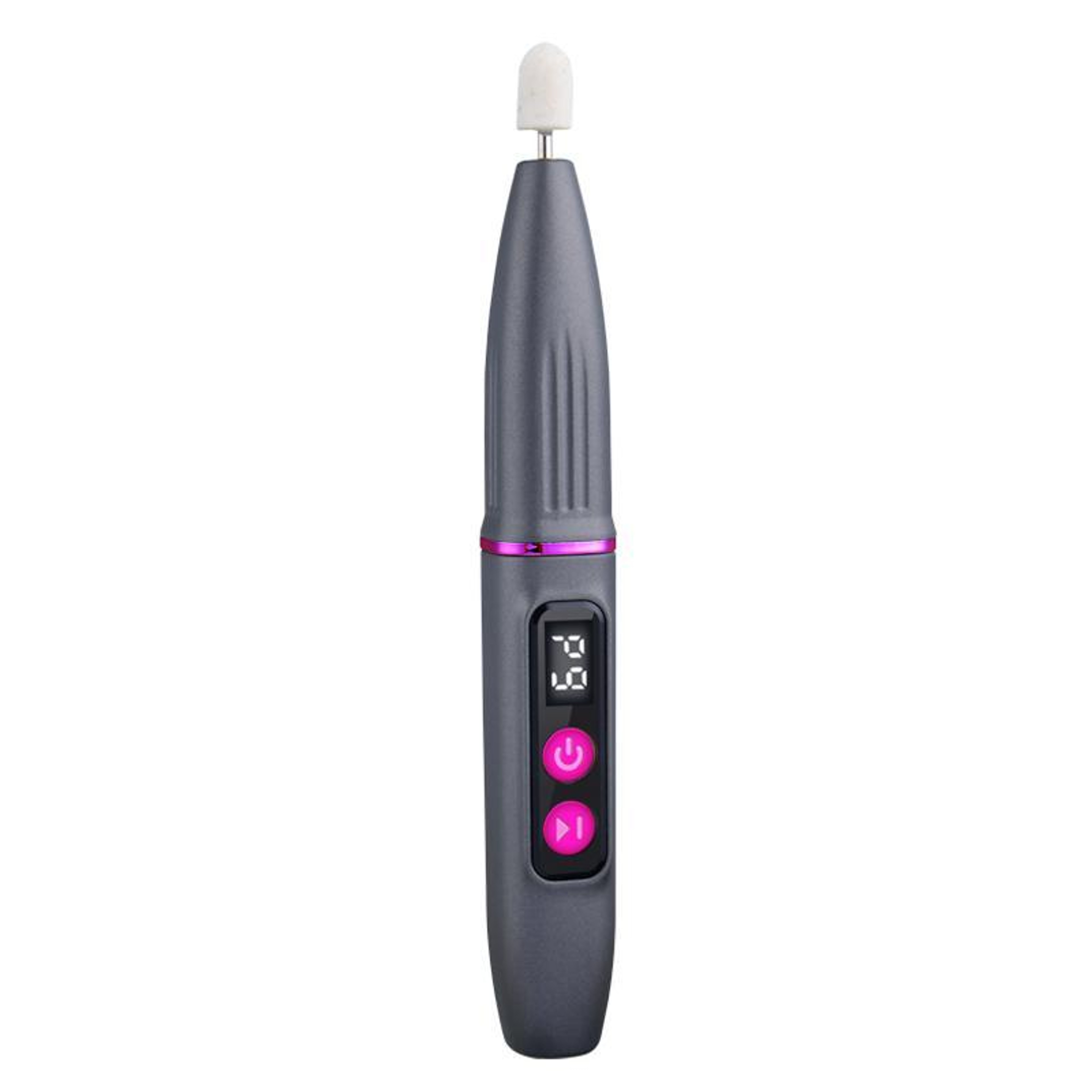 Portable Nail Drill Machine With Digital Display  9 Speed Rechargeable Nail File 1