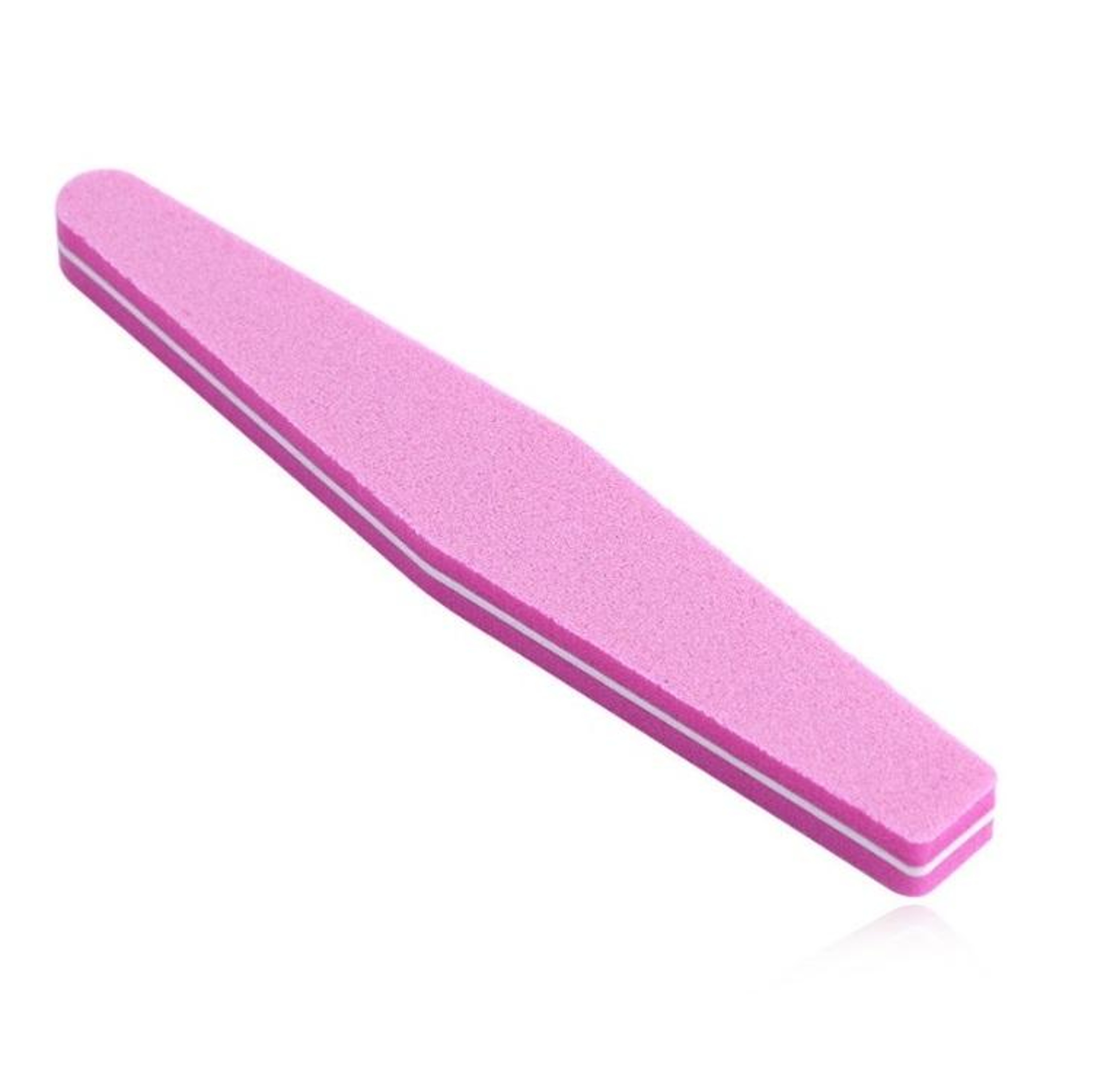 Diamond Shape Nail Buffer Block Set 20PCS Washable Sponge Nail File 100180 Grit 1
