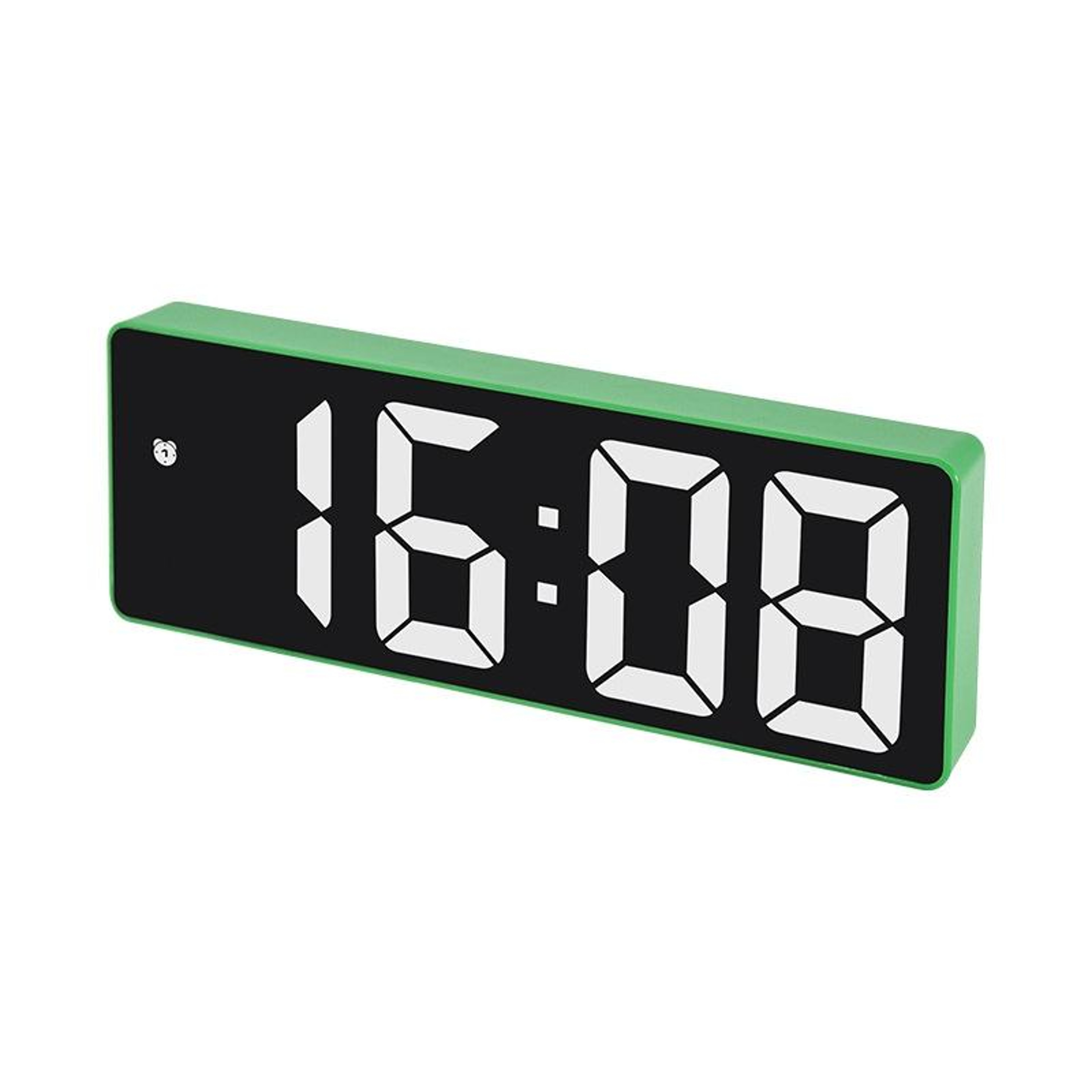 Smart LED Digital Alarm Clock With Auto Dimming Voice Control  Snooze Function 0