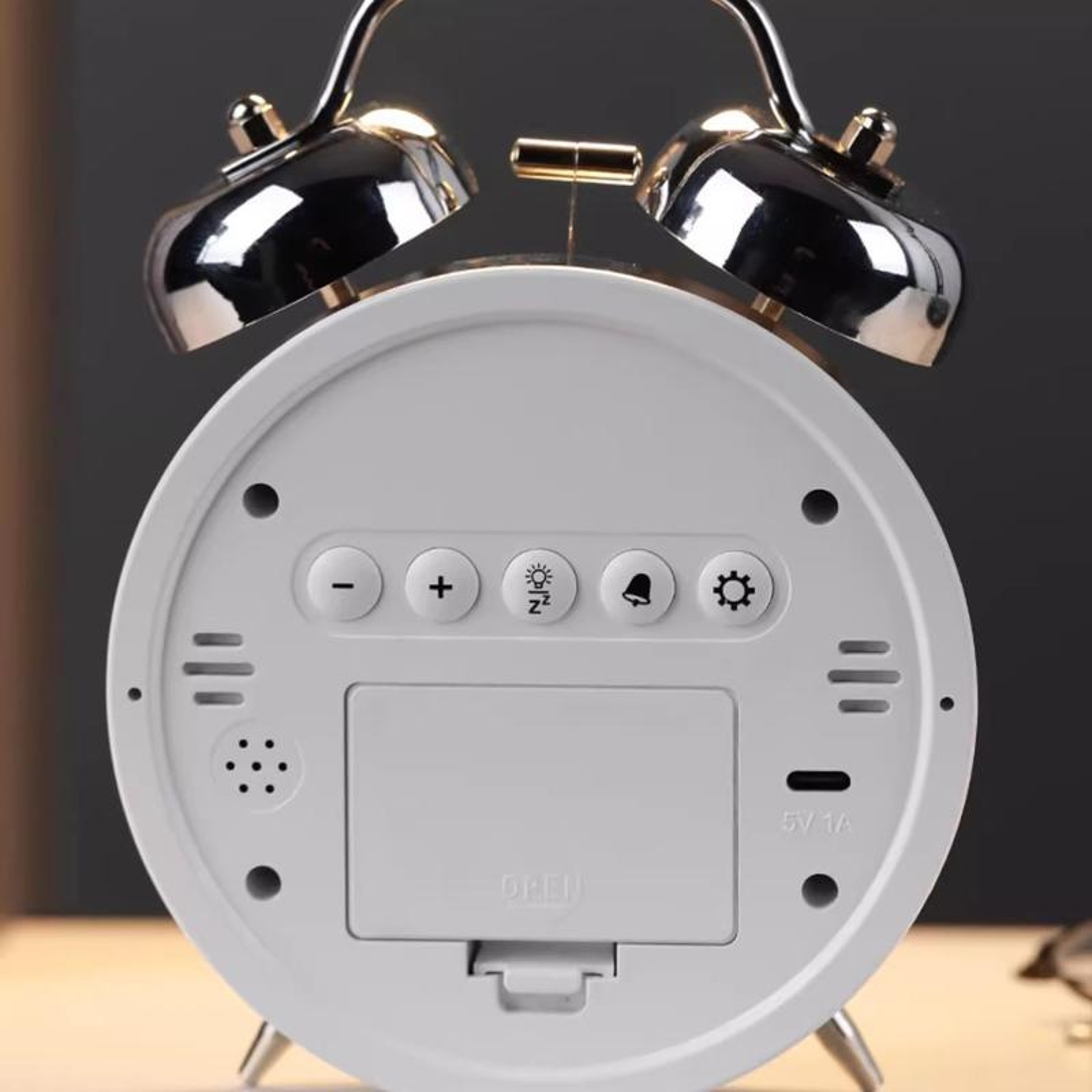 Loud LED Alarm Clock With Night Light  Battery Backup For Kids And Heavy Sleepers 6