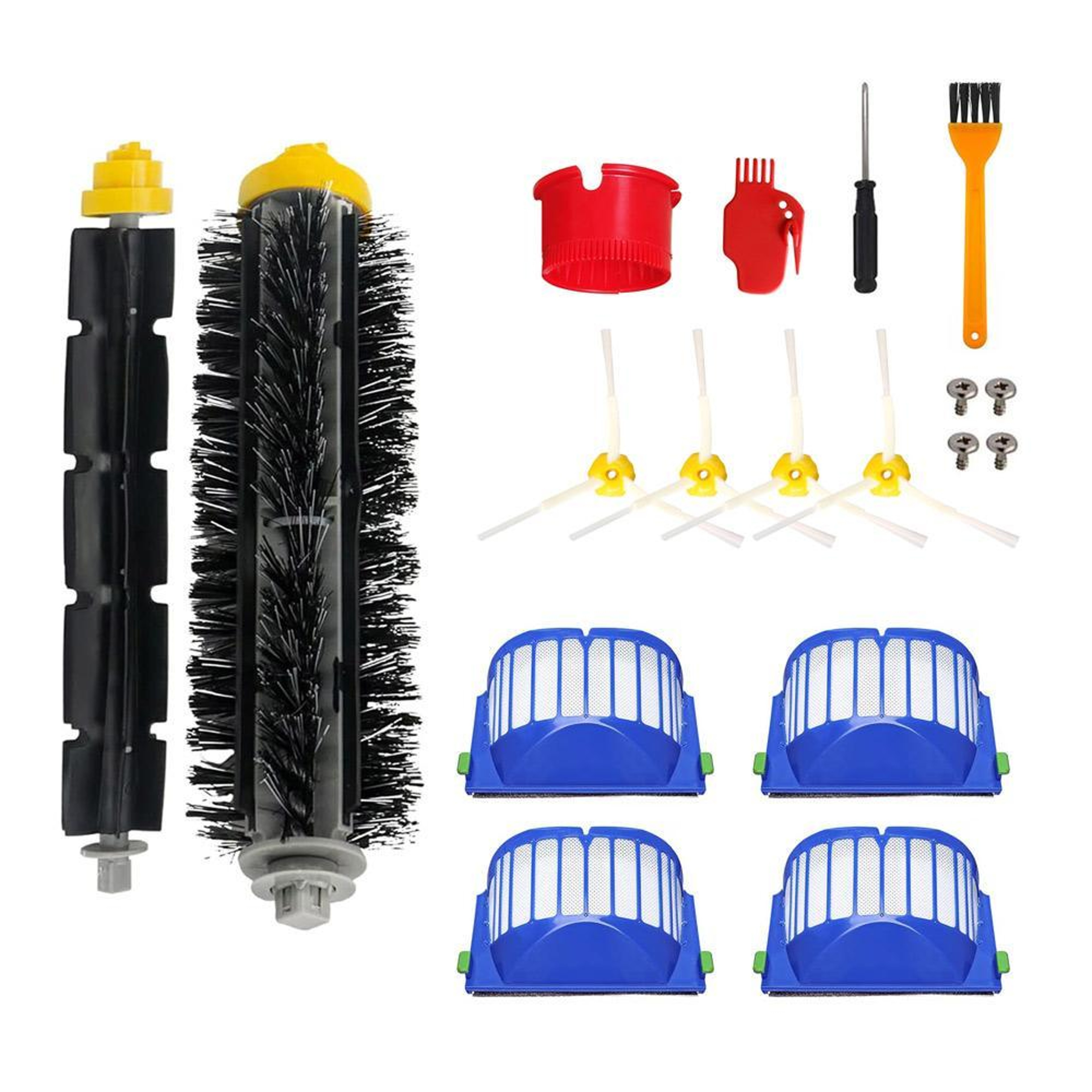 Roomba 600 Series Replacement Parts Kit 14PC Complete Brush  Filter Maintenance Set 0