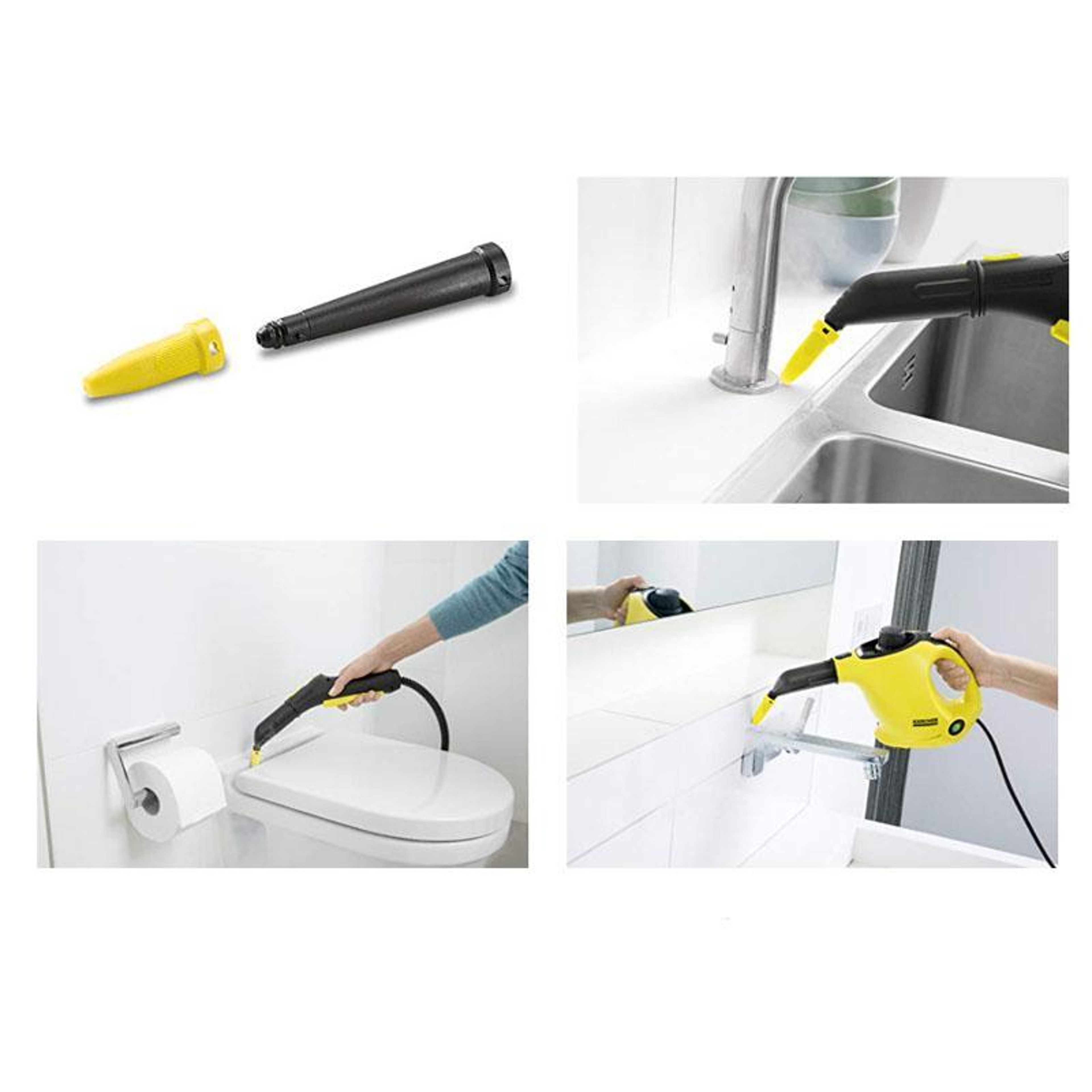 Steam Cleaner Extension Nozzle Reusable Deep Cleaning Attachment Replacement 4