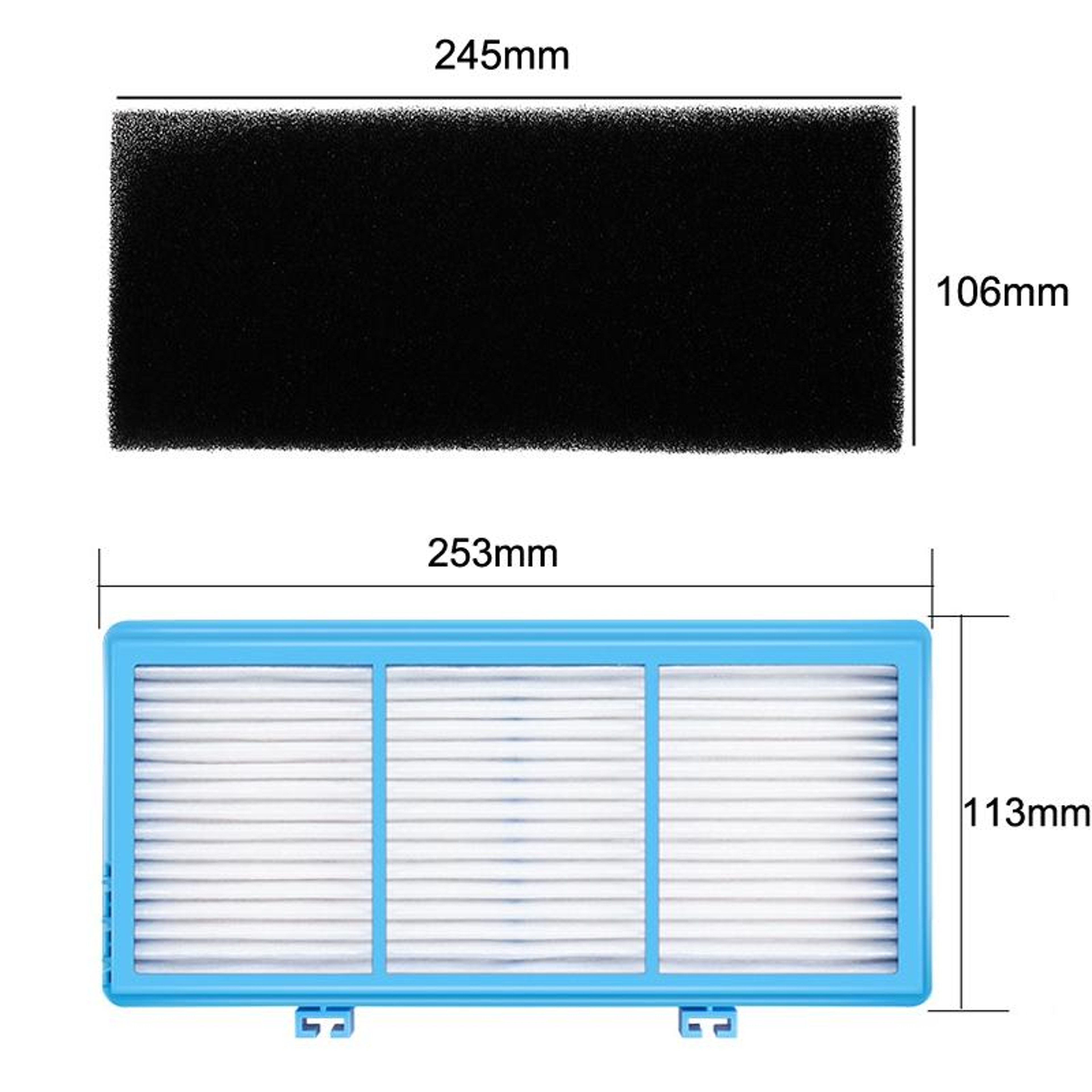 Holmes Aer1 HAPF30AT HEPA Air Purifier Replacement Filter With Carbon Filter Cotton 3