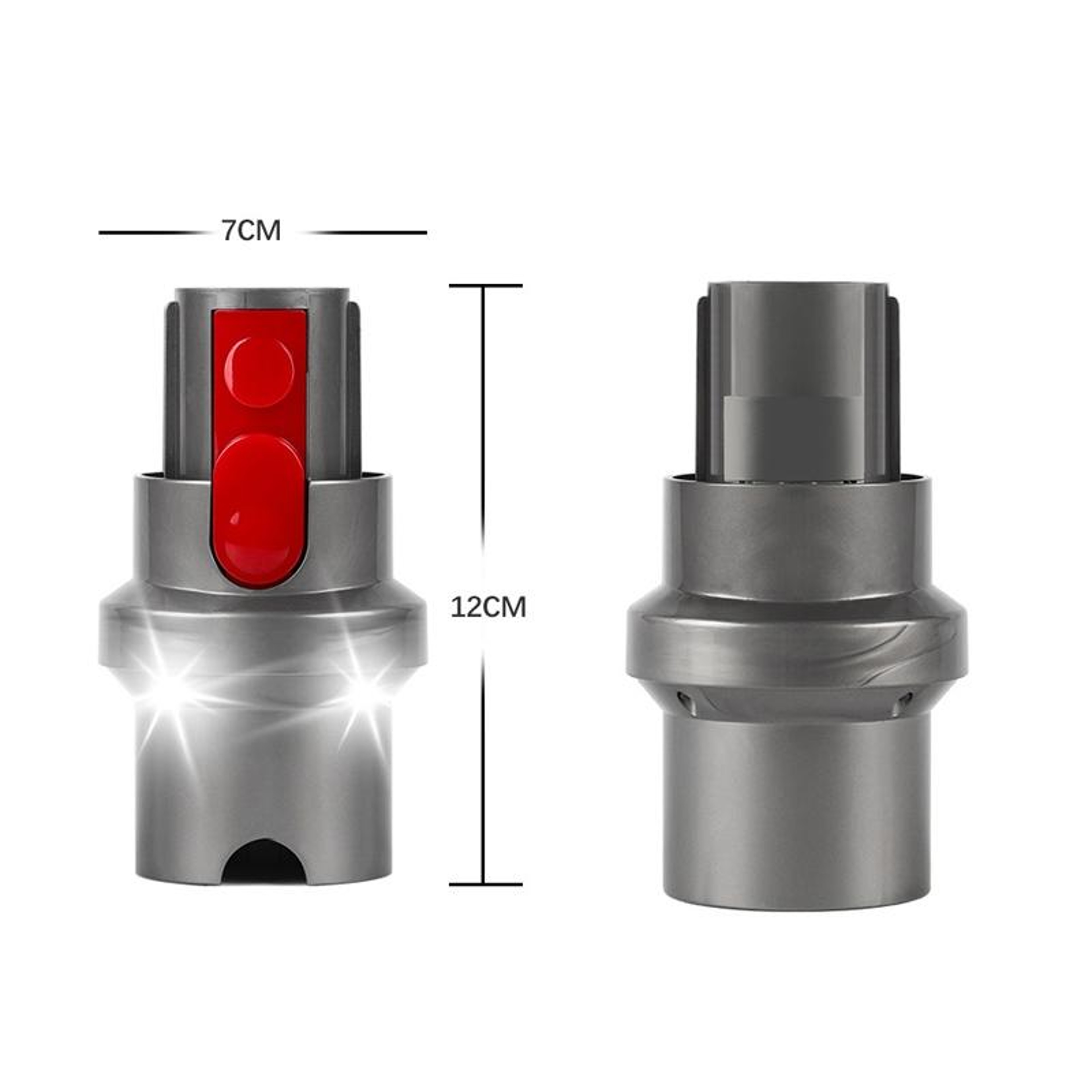 LED Vacuum Head Adapter For Dyson Vacuum Attachment V7 V8 V10 V11 V15 With Dust Revealing Light 2