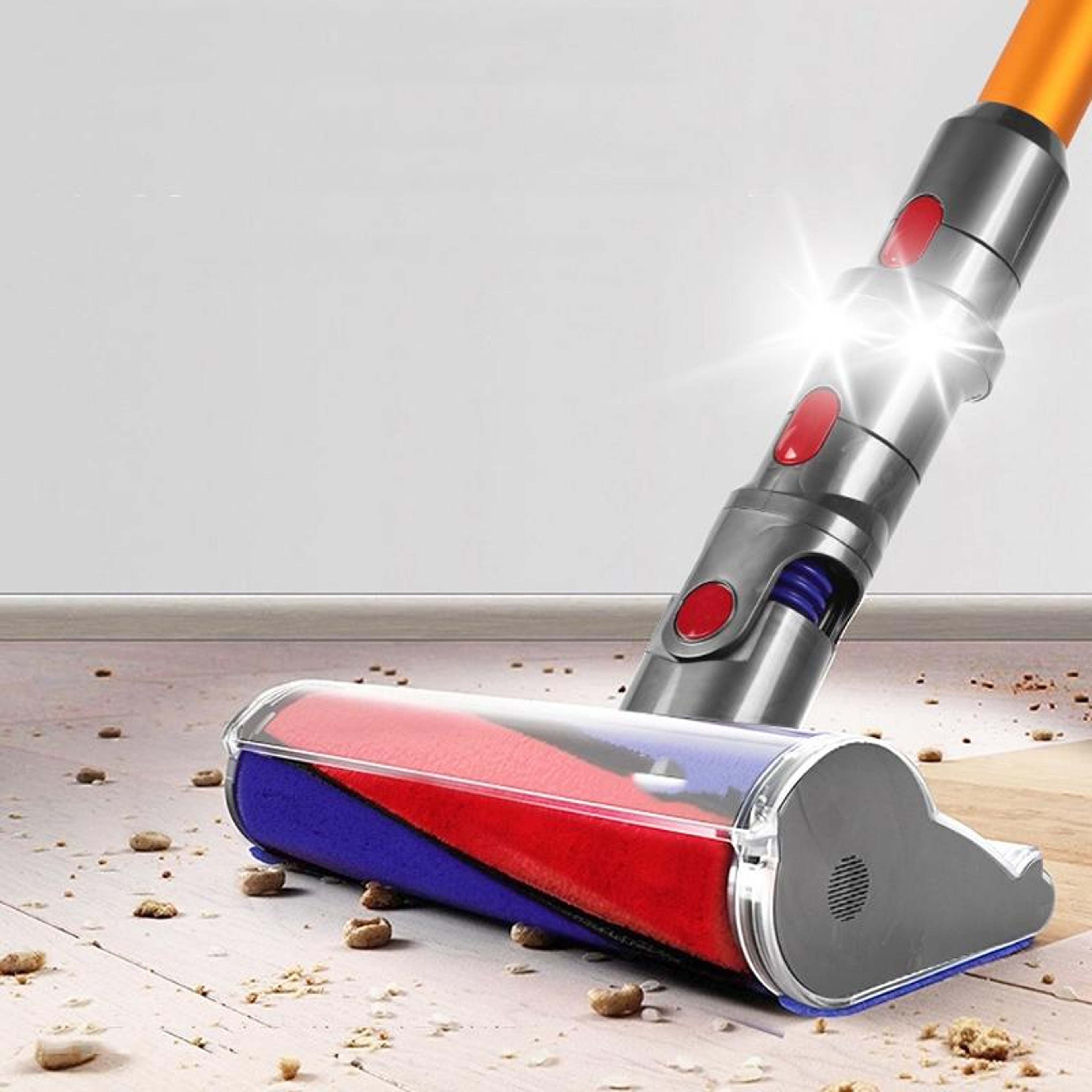 LED Vacuum Head Adapter For Dyson Vacuum Attachment V7 V8 V10 V11 V15 With Dust Revealing Light 0