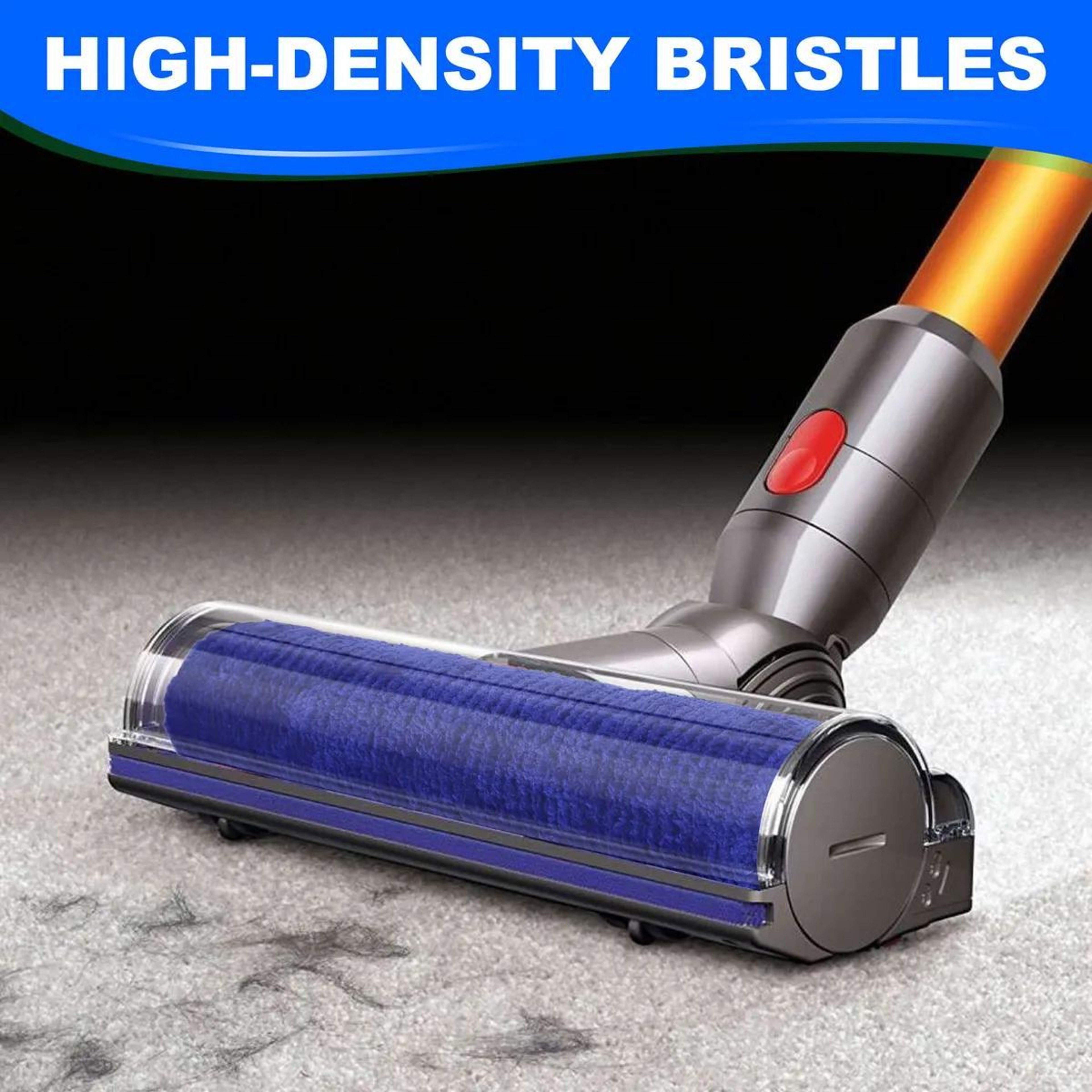 Soft Roller Brush For Dyson V12 Vacuum Cleaner Replacement Head For Hard Floors 8
