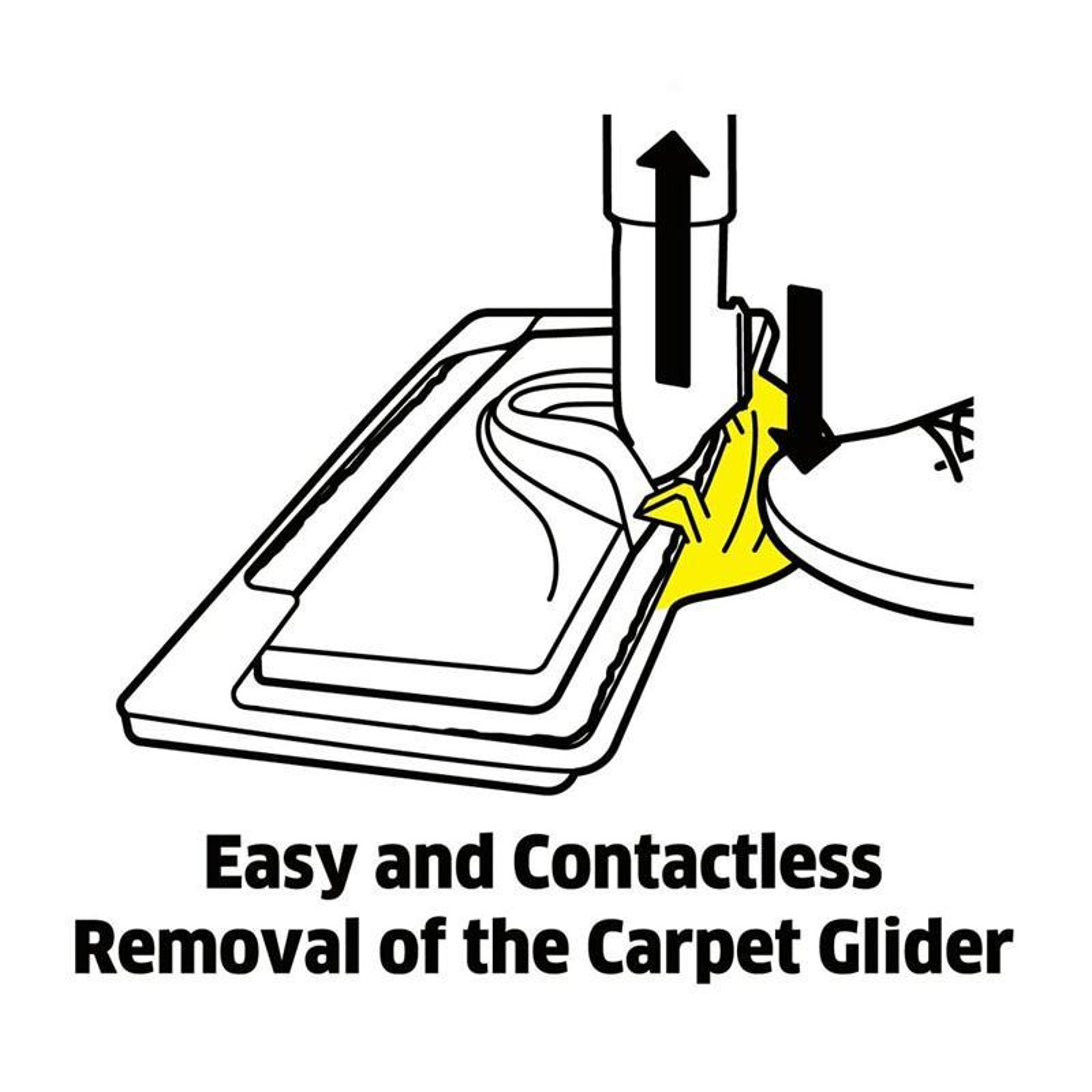 Karcher Steam Cleaner Accessories Carpet Glider Replacement Frame for SC1 SC2 SC3 SC4 SC5 – view 2