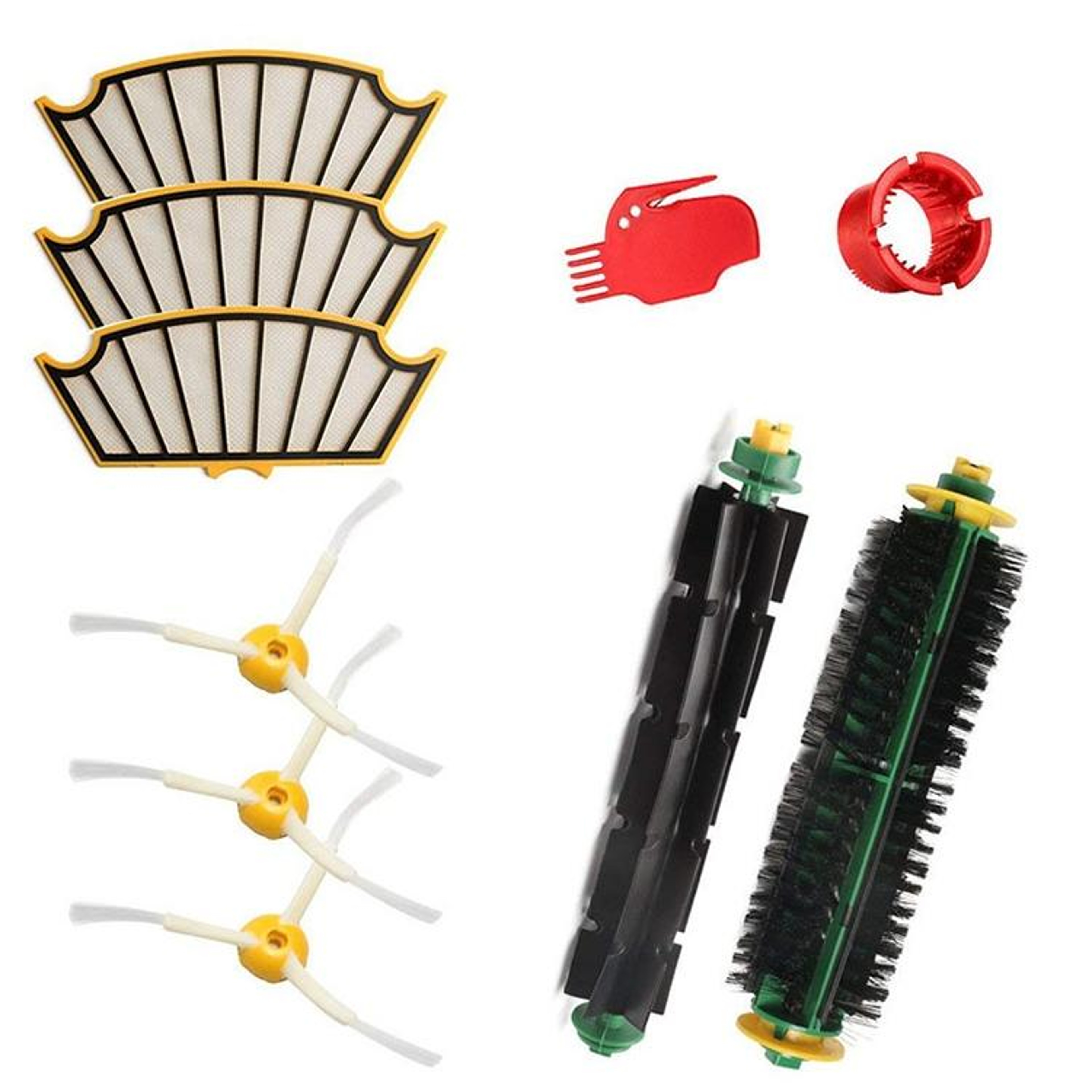 IRobot 500 Series Replacement Kit With Roller Brush Side Brush And HEPA Filter 0