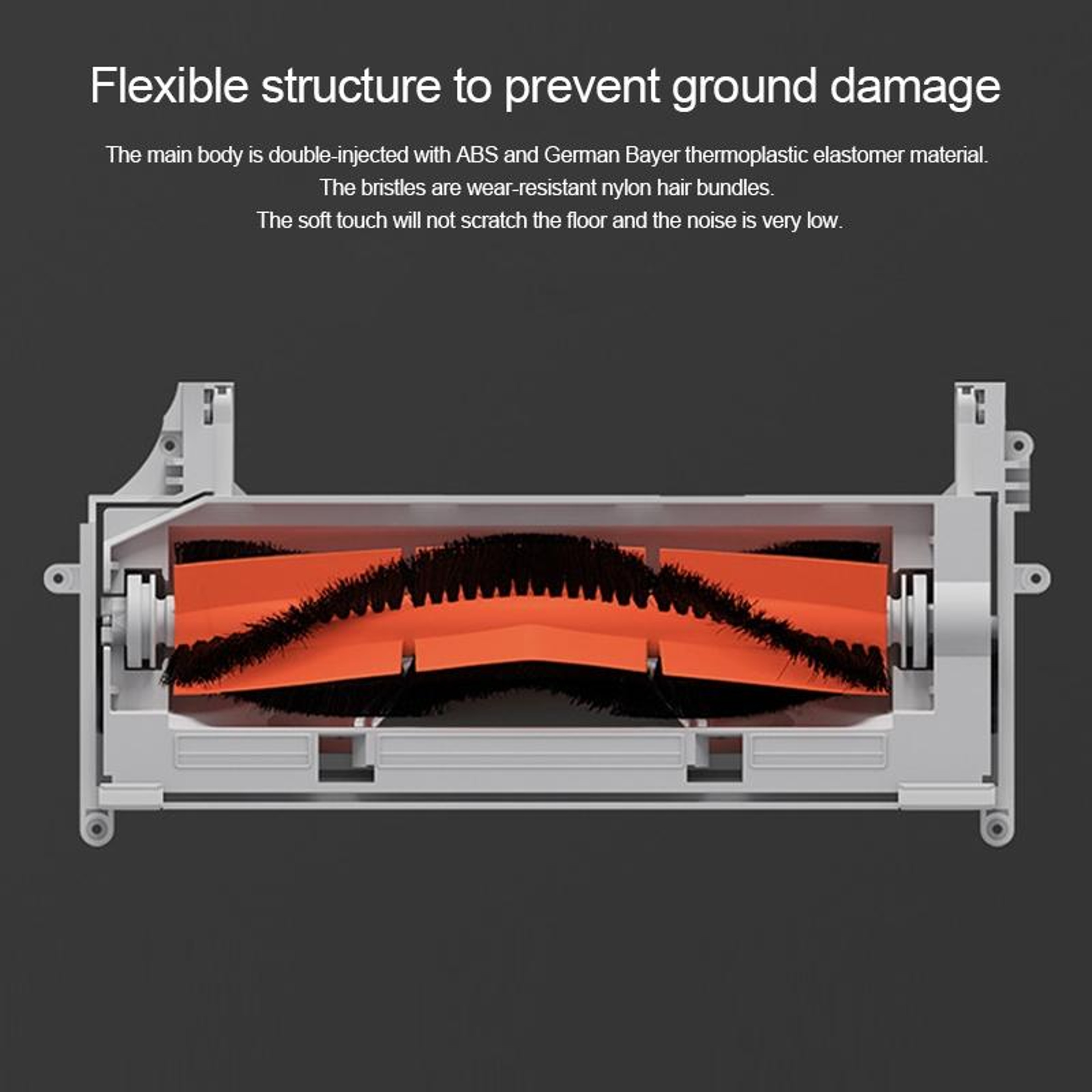 Xiaomi Roborock S50 Robot Vacuum Replacement Kit With HEPA Filters And Mop Brush Set 3