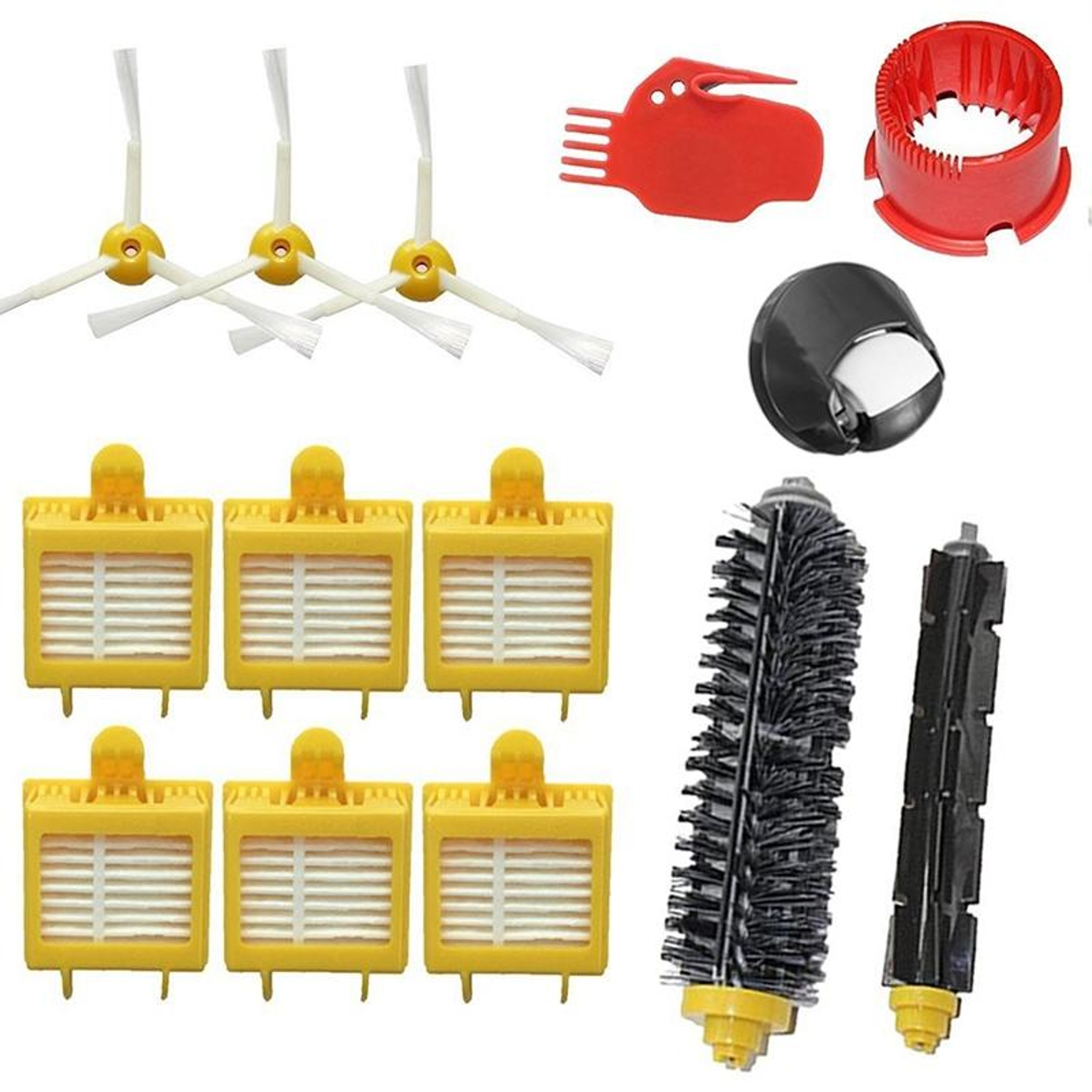 HEPA Filter Roller Brush Replacement Kit For IRobot Roomba 700 Series 760 770 780 790 0