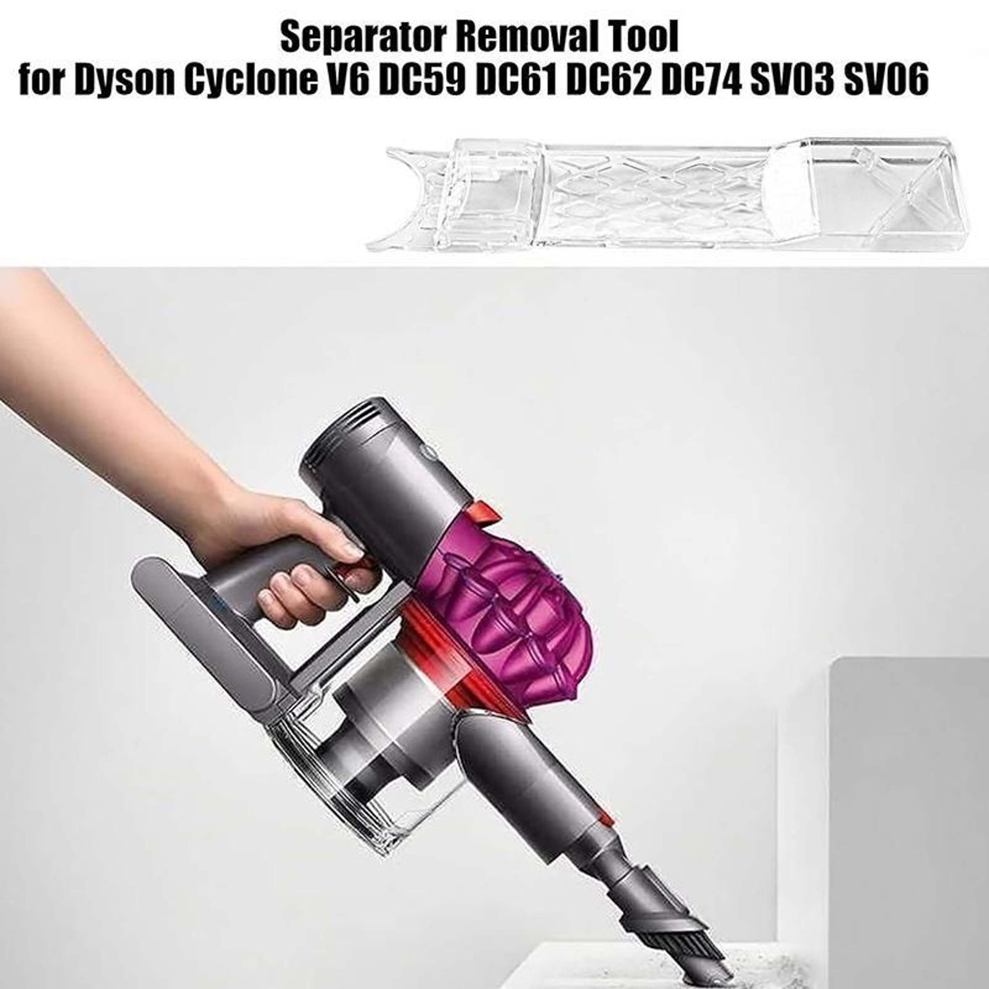 Dyson V6 Vacuum Separator Tool Cyclone Removal Tool For DC58 DC59 DC62 DC74 4