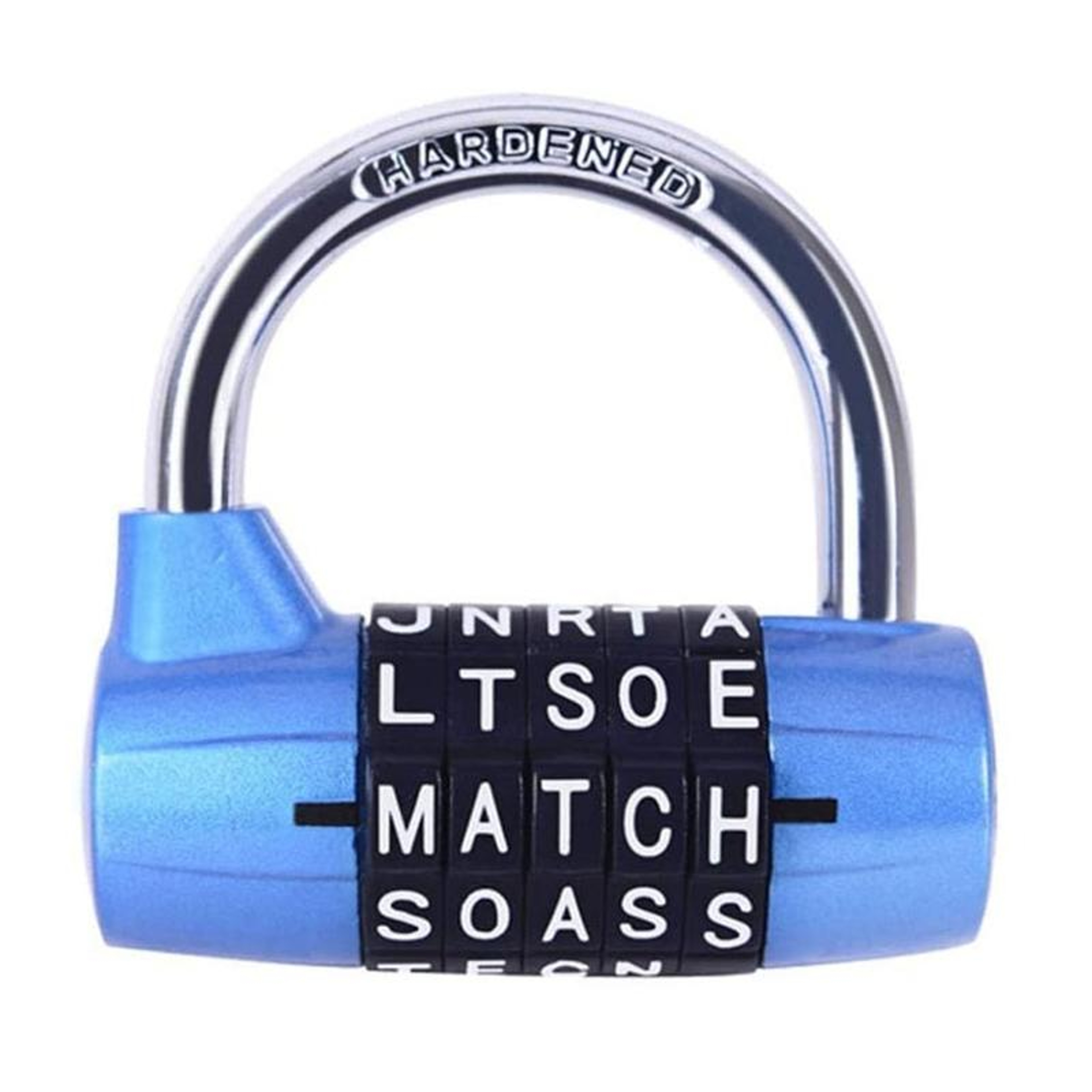 SecureGuard Alphabet Combination Lock 5 Letter Combination Padlock For Lockers Cabinets And Closet  2