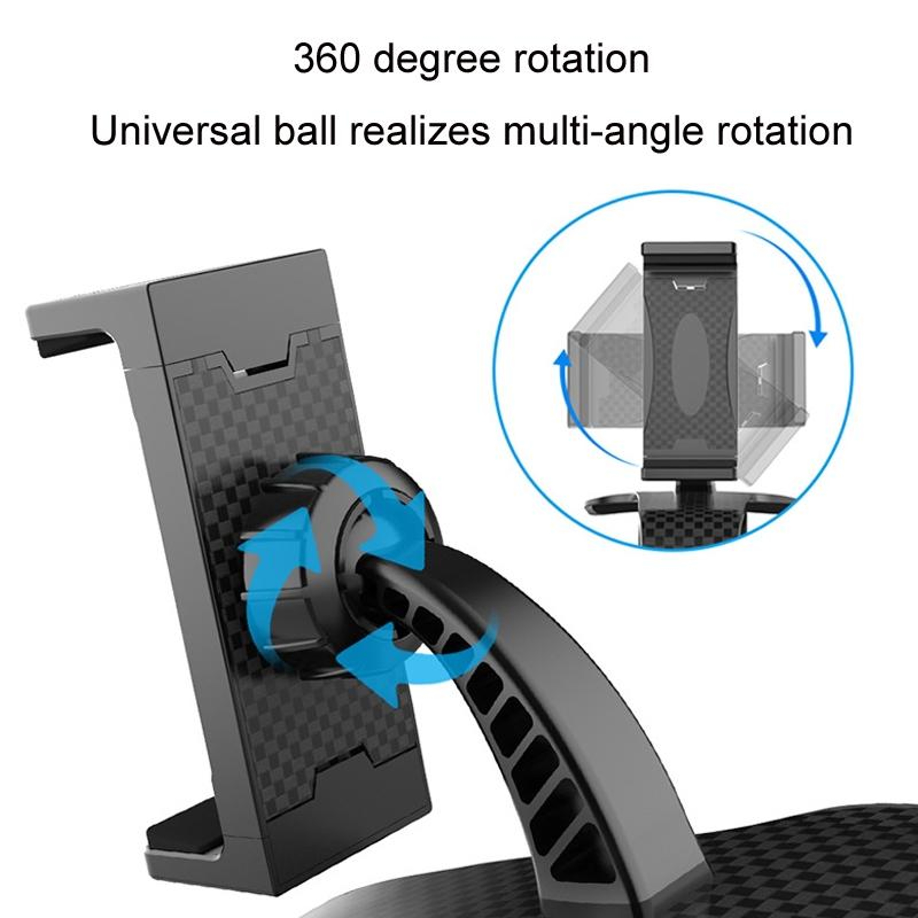 Universal Car Phone Holder Dashboard Phone Mount With 360 Rotation For Smartphones 2