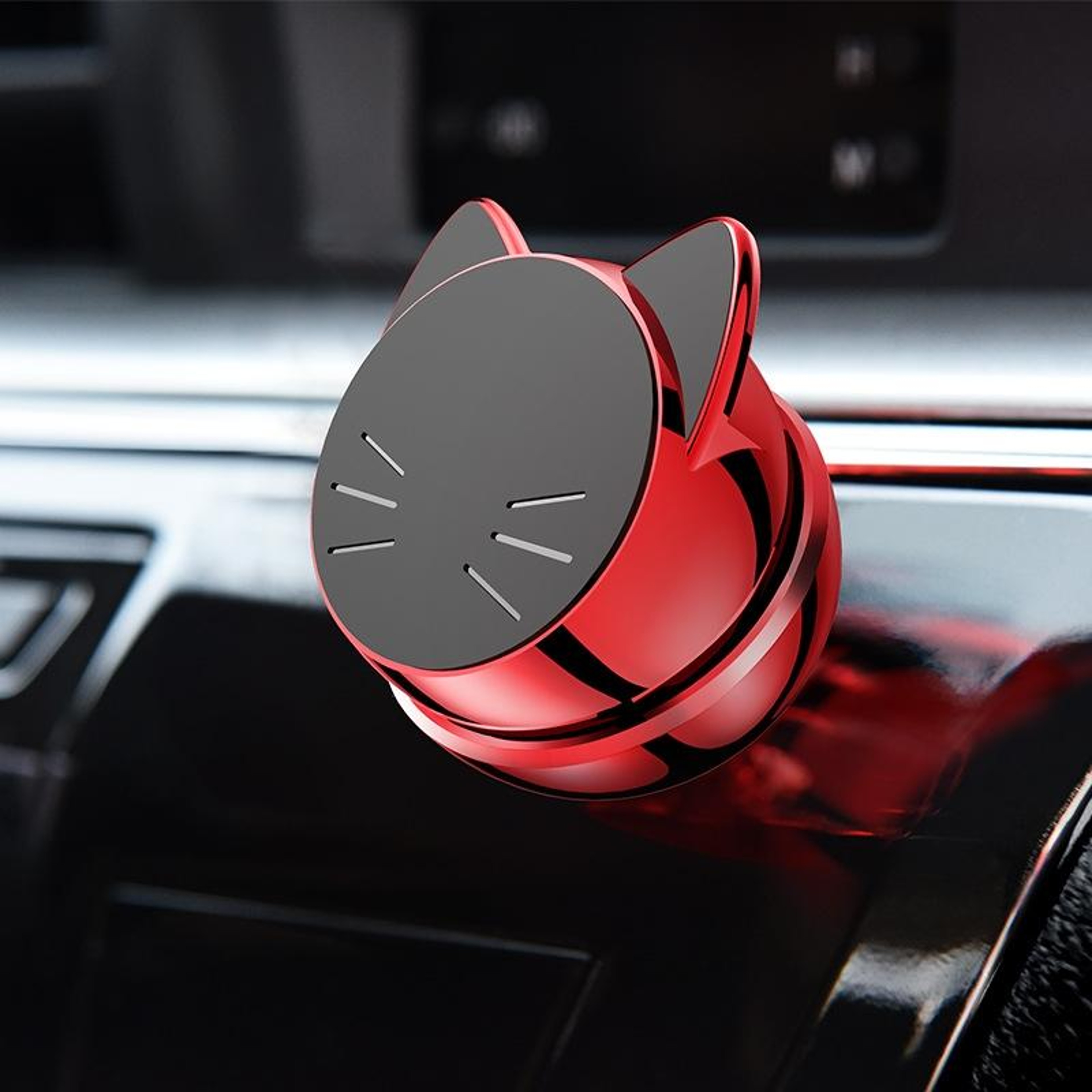 Magnetic Phone Car Mount 360 Adjustable Dashboard Holder With Strong Suction 0
