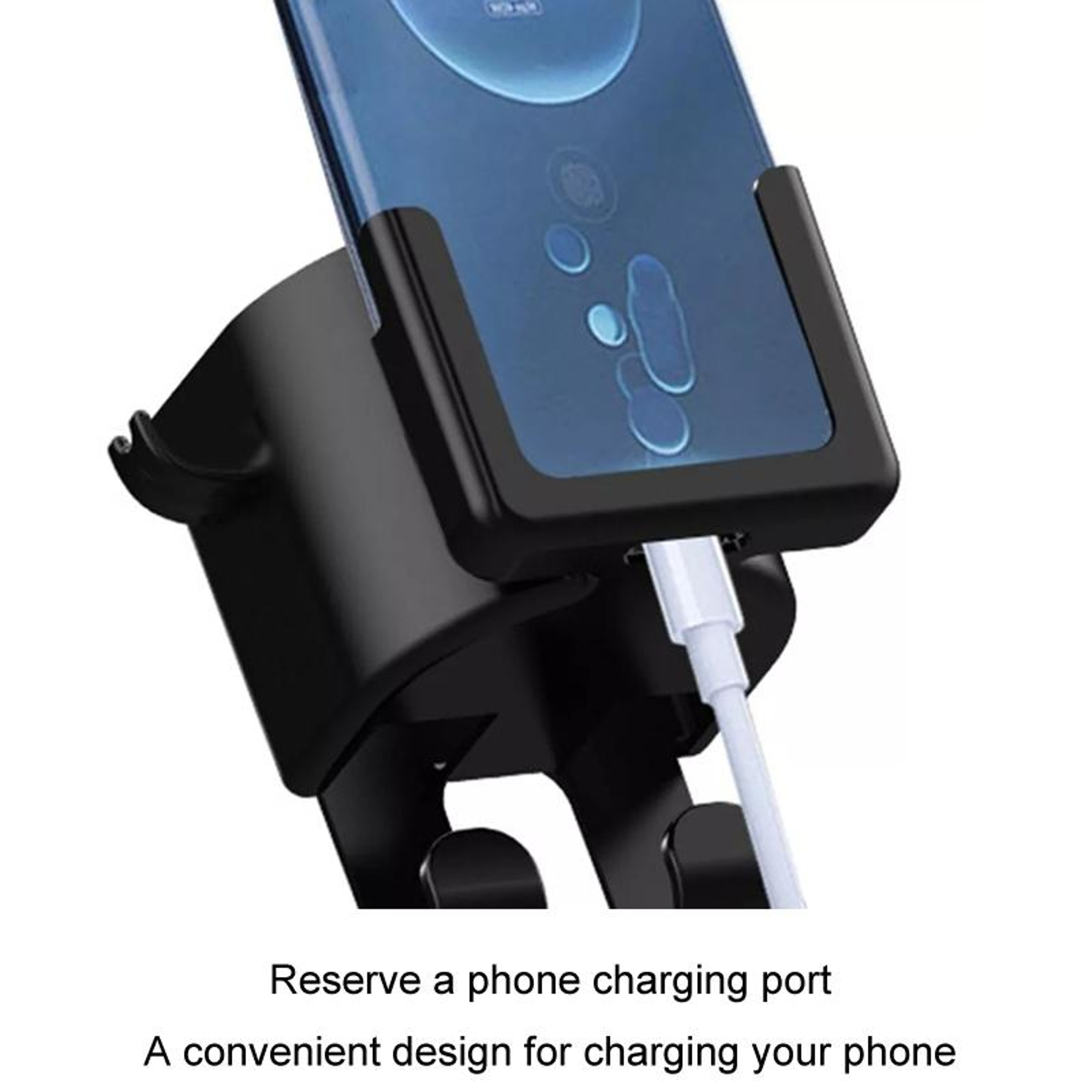 2 Pack Multifunctional Car Cup Holder And Phone Holder Storage Hook Organizer 3