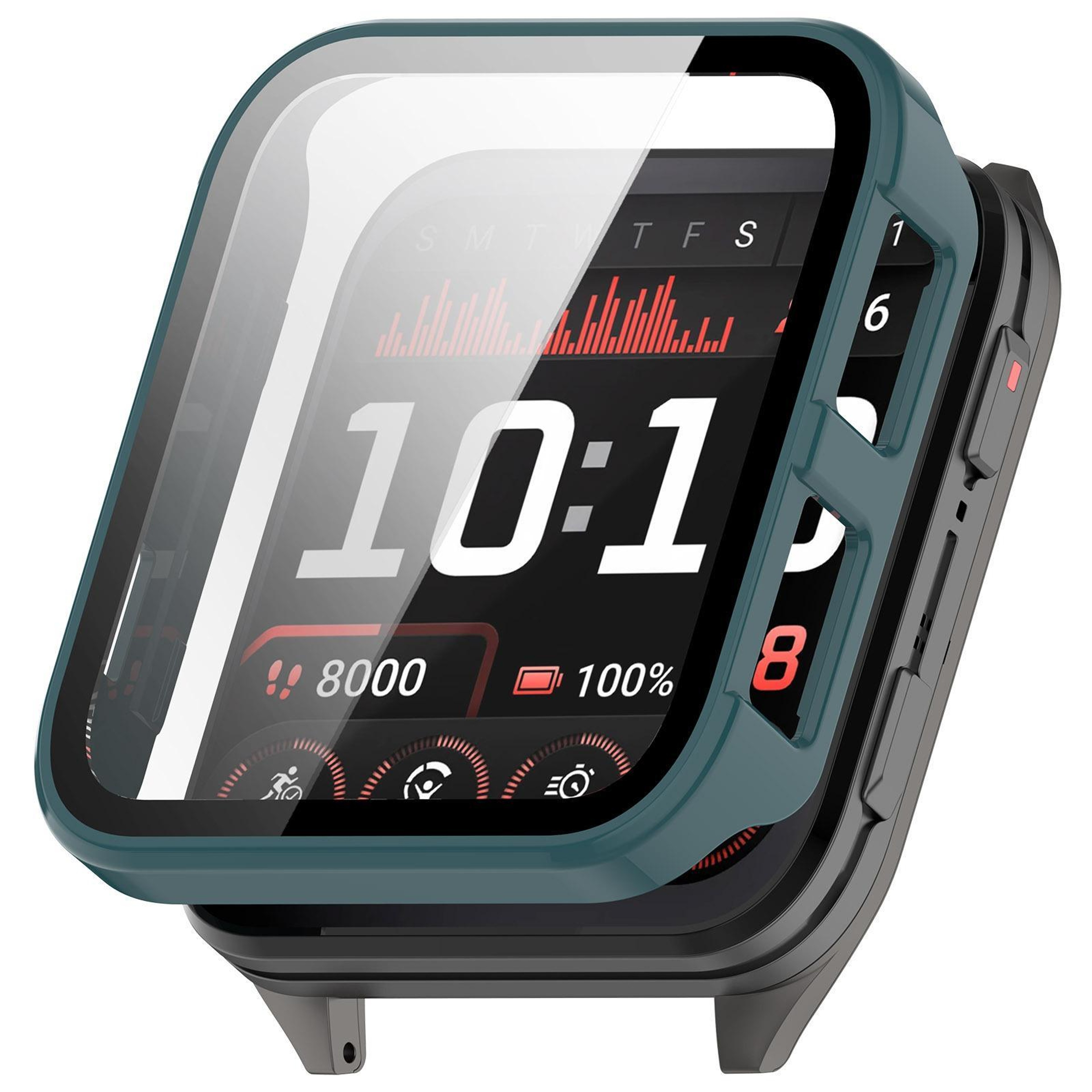 Garmin Venu X1 Case With Tempered Glass Screen Protector Lightweight PC Watch Cover 2