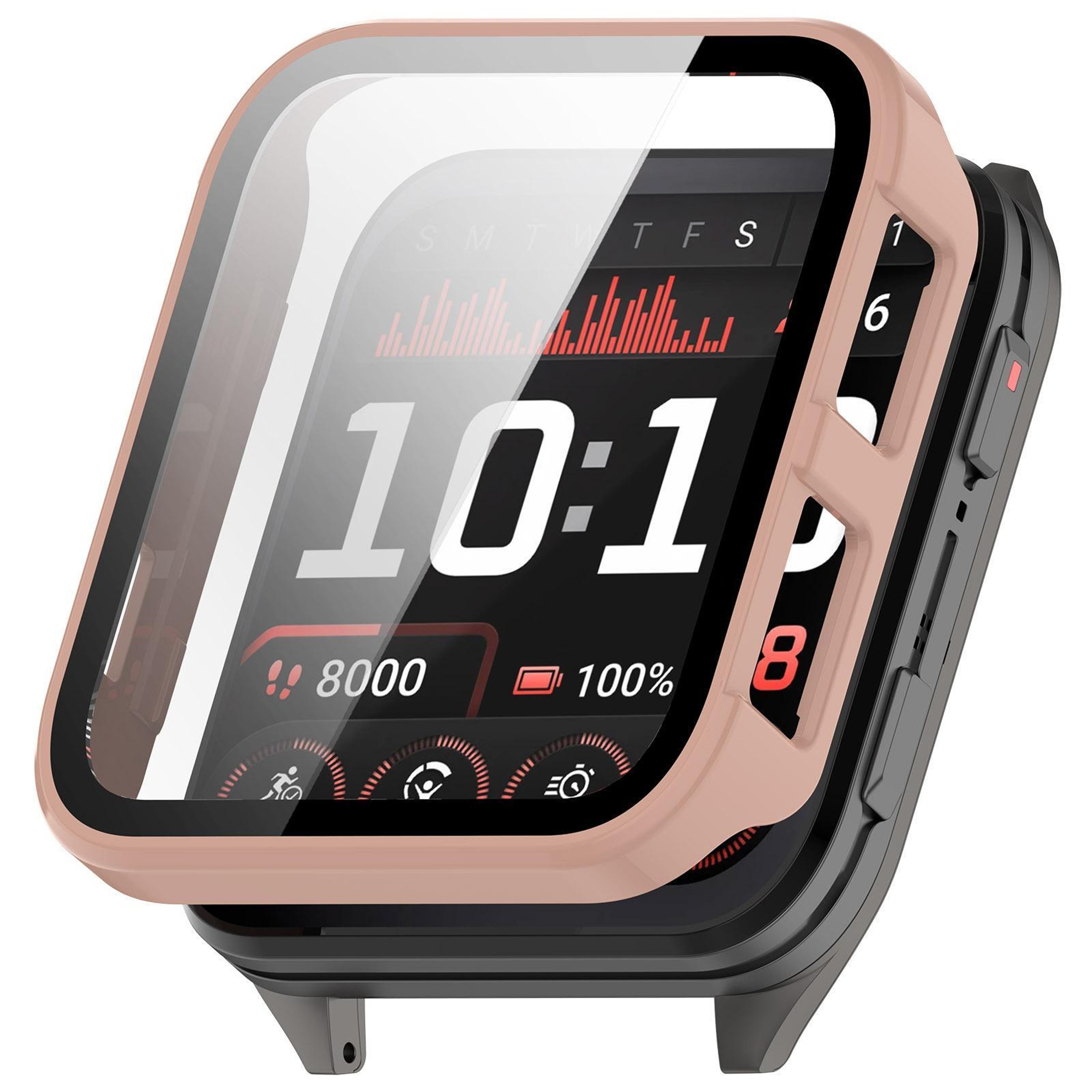 Garmin Venu X1 Case With Tempered Glass Screen Protector Lightweight PC Watch Cover 4