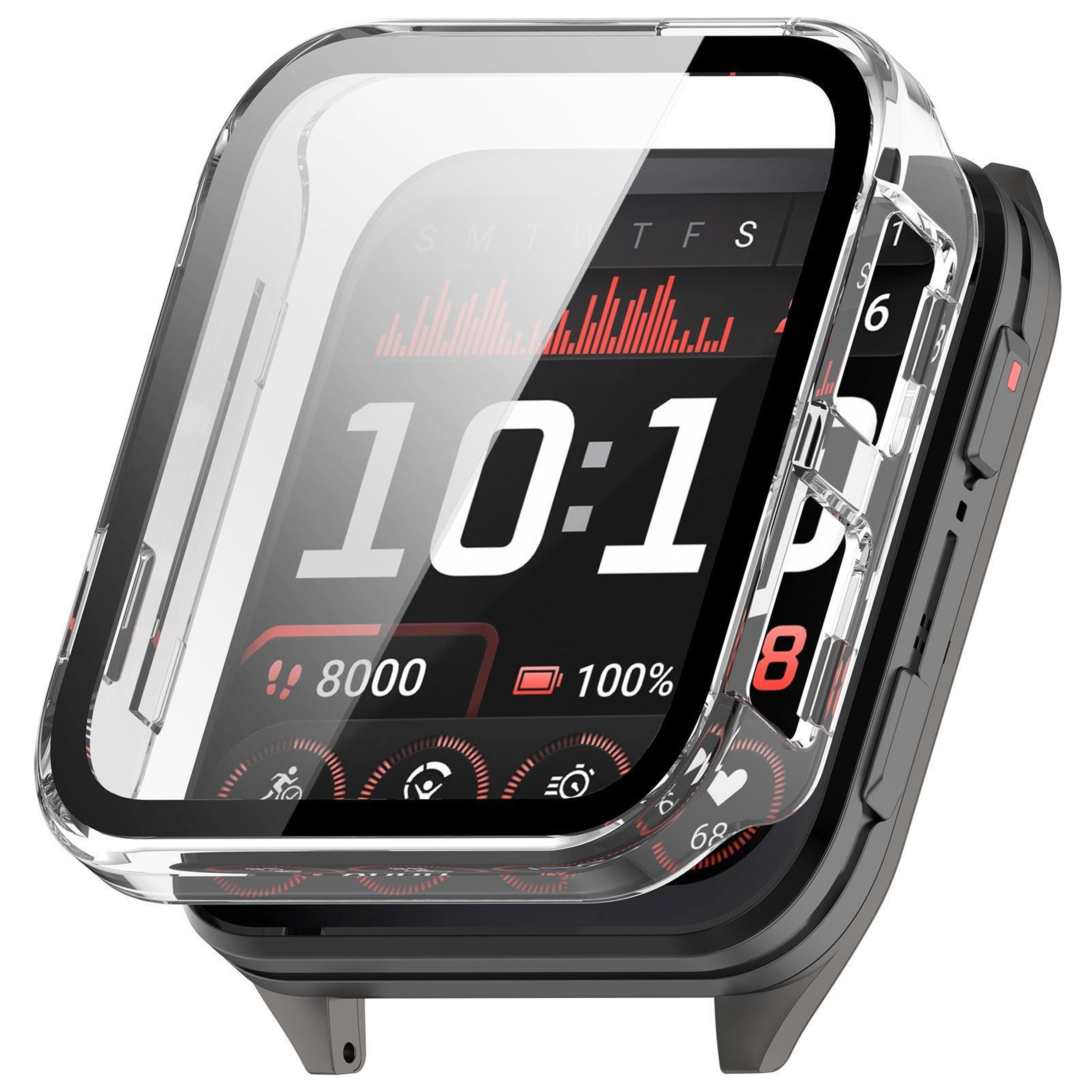 Garmin Venu X1 Case With Tempered Glass Screen Protector Lightweight PC Watch Cover 10