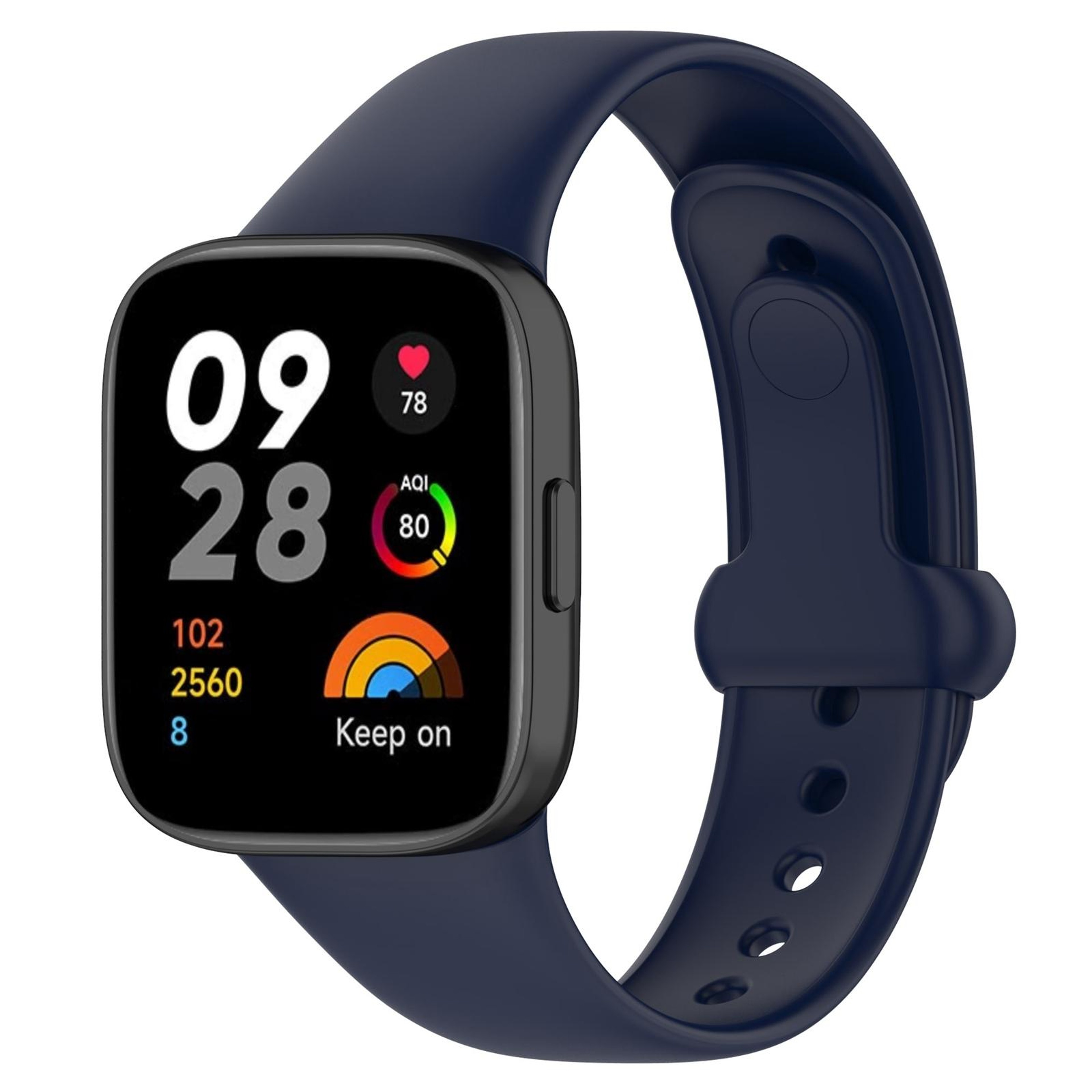 Redmi Watch 3 Silicone Watch Strap Soft Adjustable Replacement Watch Band 12